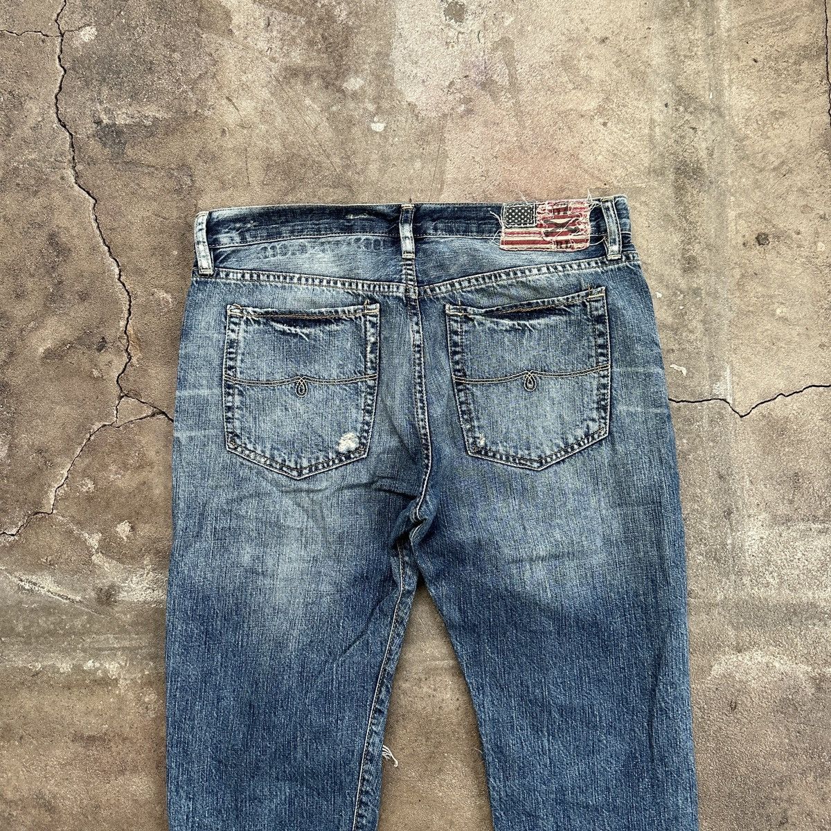 Polo Ralph Lauren × Ralph Lauren Ralph Lauren PJC Distressed Denim Size US 28 / EU 44 - 10 Thumbnail