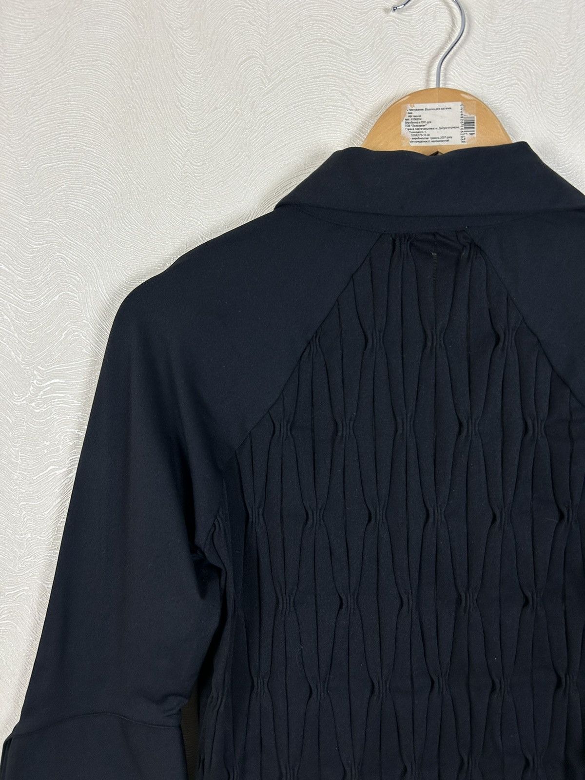 Designer Anne Fontaine Black Blouse Shirt Size 3 / M Luxury Size M / US 6-8 / IT 42-44 - 7 Thumbnail