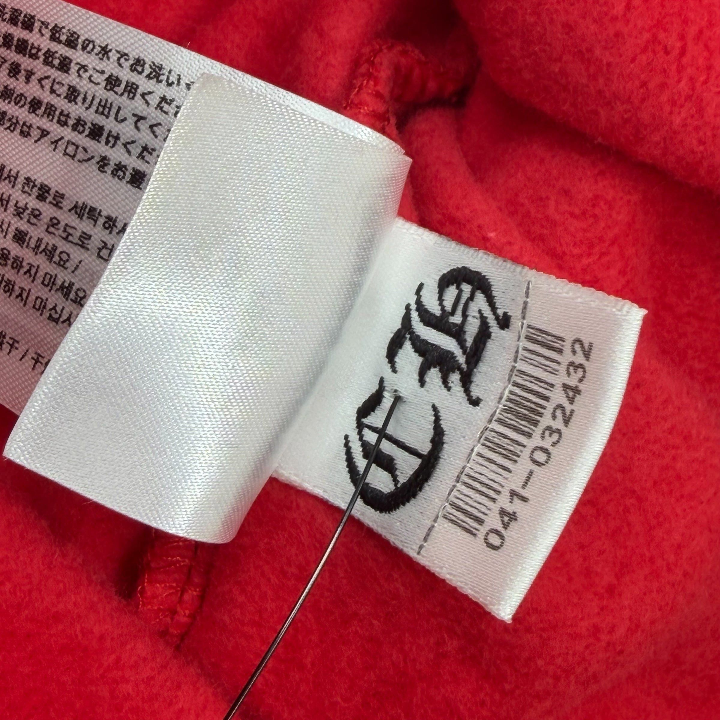 Chrome Hearts Chrome Hearts Red Scroll Logo Hoodie L Size US L / EU 52-54 / 3 - 6 Thumbnail
