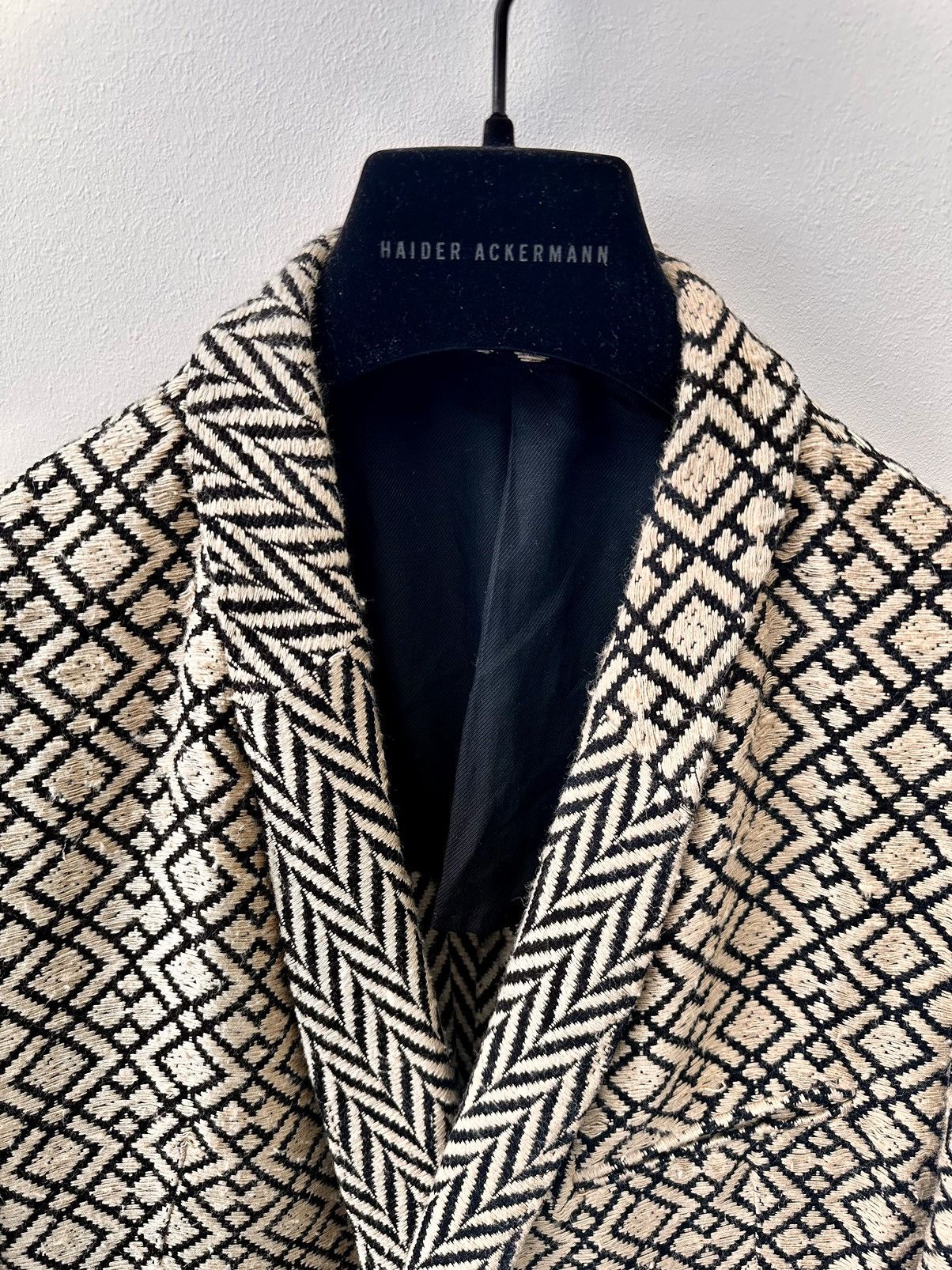 Haider Ackermann FW14 “MONTALTO” JACQUARD BLAZER Size 44L - 3 Thumbnail