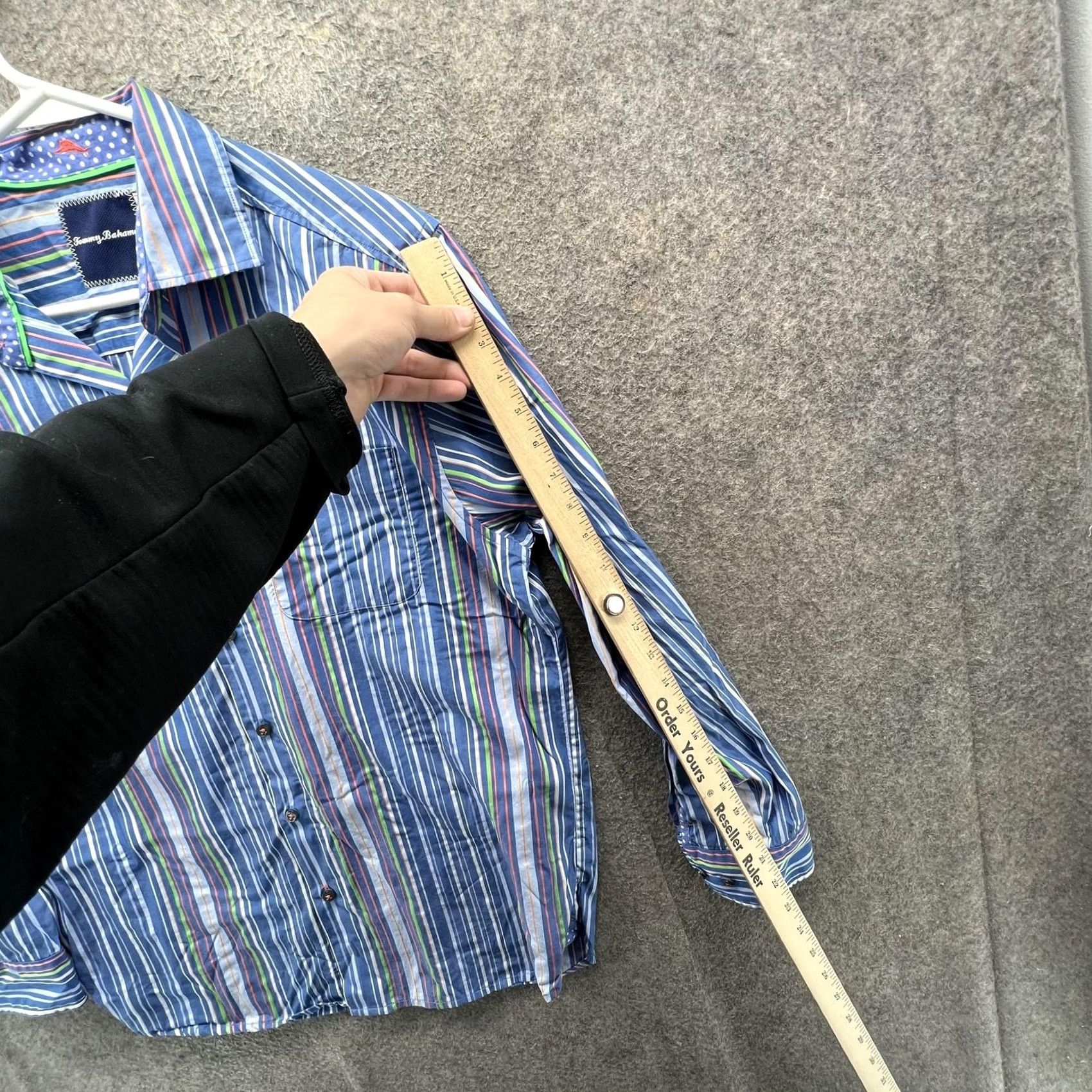 Tommy Bahama Tommy Bahama Shirt Mens S Blue Stripe Long Sleeve Button Front Casual Size US S / EU 44-46 / 1 - 4 Thumbnail