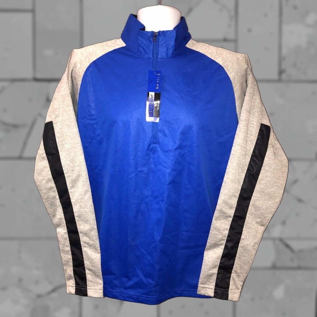 Vintage Antigua Jacket 1/2 Zip Pullover Mens Blue Size M NEW Size US M / EU 48-50 / 2 - 1 Thumbnail