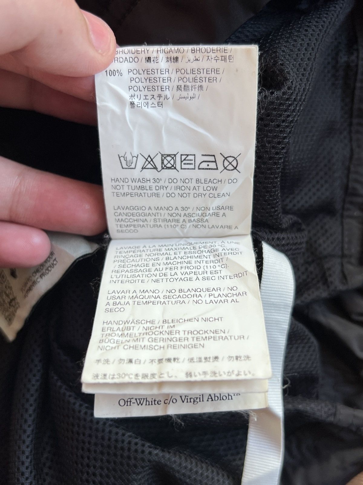 Off-White Rare Off White Diagonals Zipper Jacket Size US L / EU 52-54 / 3 - 16 Thumbnail