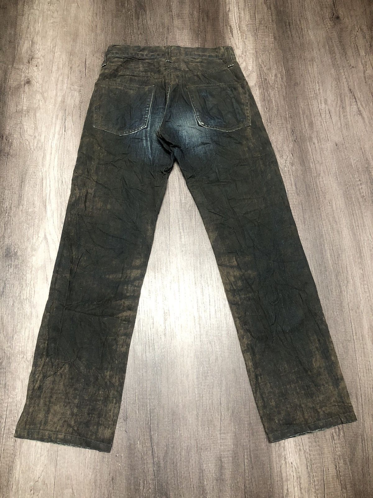Le Grande Bleu (L.G.B.) Vintage Blue Way Denim Jeans Unisex Size US 28 / EU 44 - 20 Thumbnail