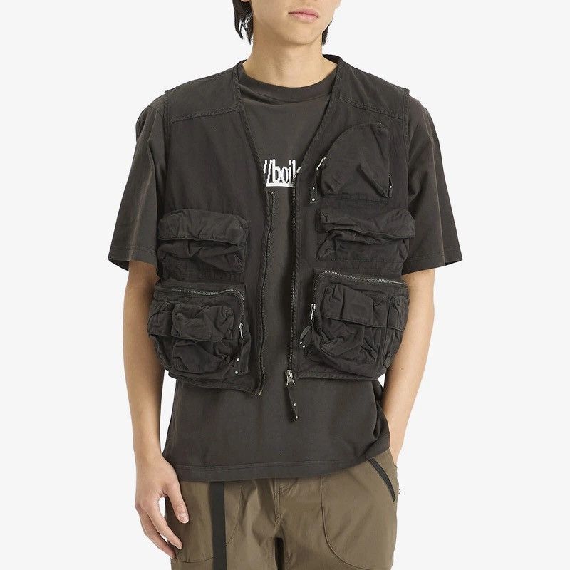 Boiler Room Boiler Room Multi Pocket Gilet Vest size Medium Black Size US M / EU 48-50 / 2 - 5 Thumbnail