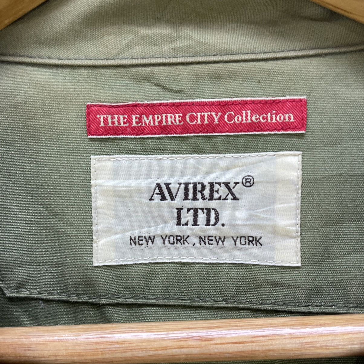 Avirex 🔥Vintage Sunfaded Avirex Us army Shirt Jacket Size US M / EU 48-50 / 2 - 12 Thumbnail