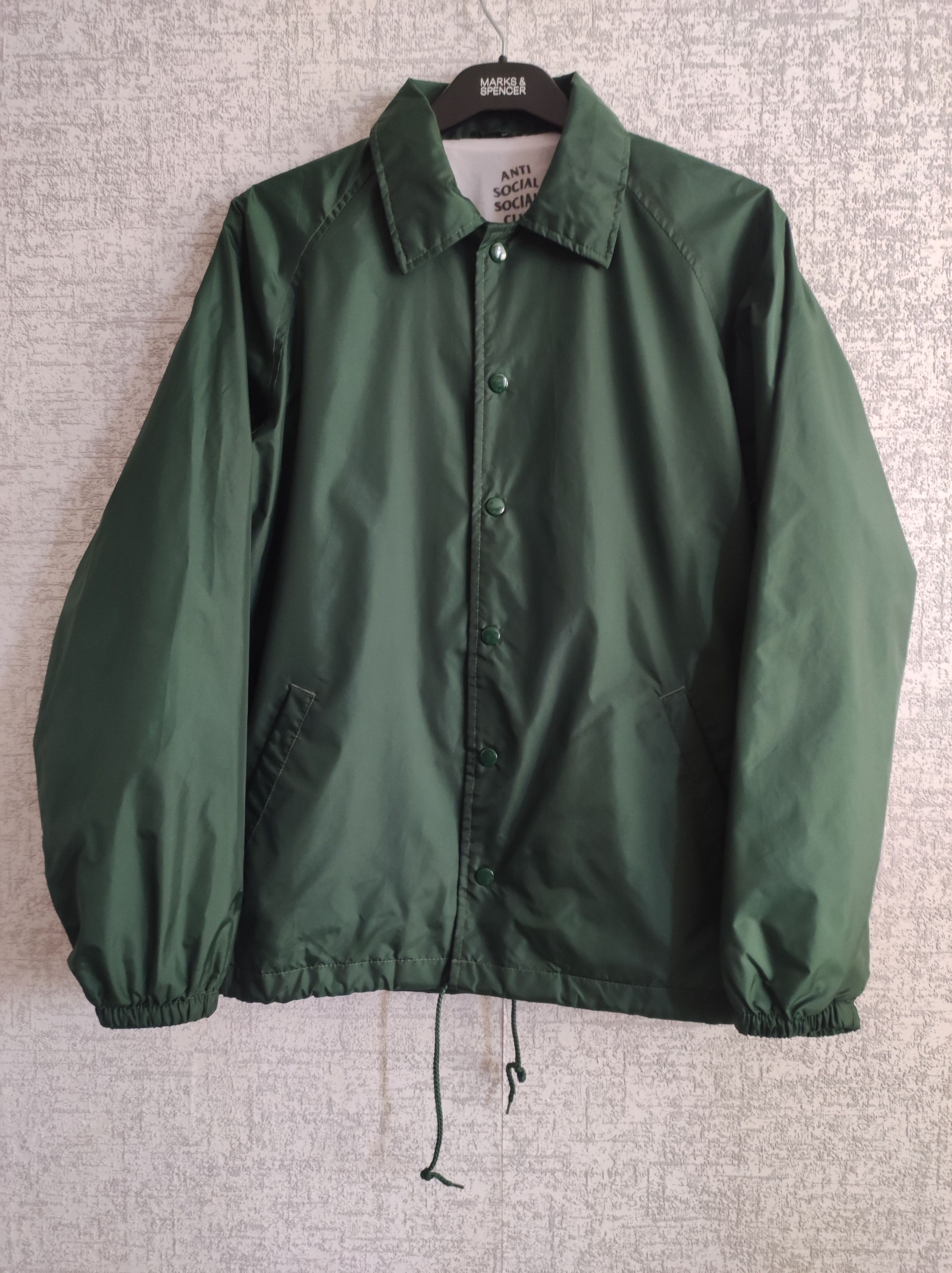 Anti Social Social Club × Vintage Anti social social club windbreaker jacket s,m Size US S / EU 44-46 / 1 - 2 Thumbnail
