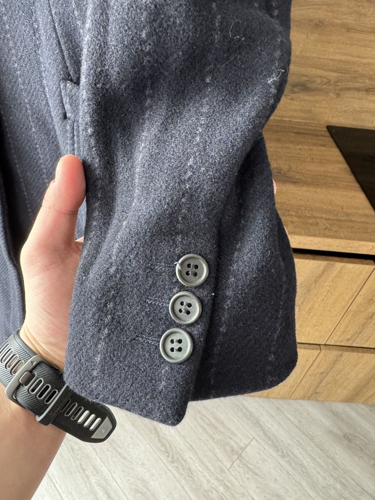 Emporio Armani × Giorgio Armani 1990 Giorgio Armani A Milano Borgonuovo 21 Long Coat Size XS / US 0-2 / IT 36-38 - 6 Thumbnail