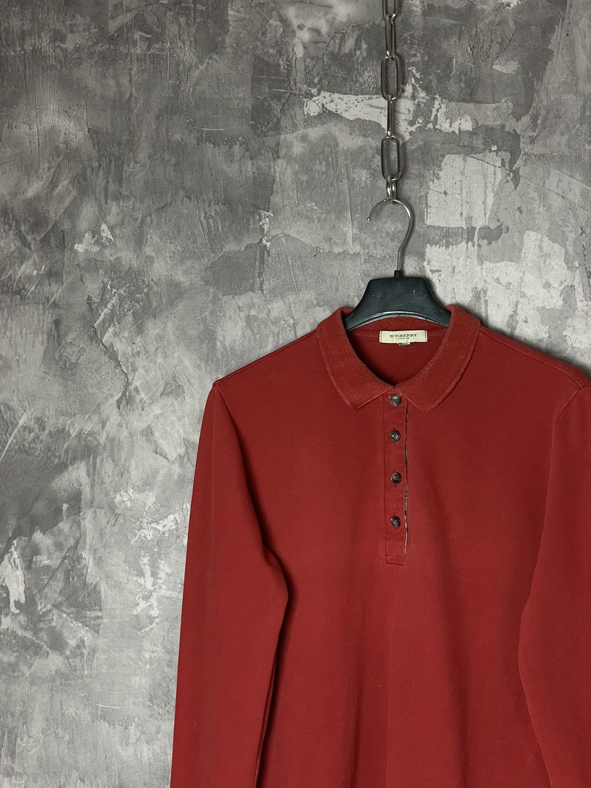 Burberry × Vintage Burberry Nova check Long Sleeve Tshirt Size US M / EU 48-50 / 2 - 6 Thumbnail
