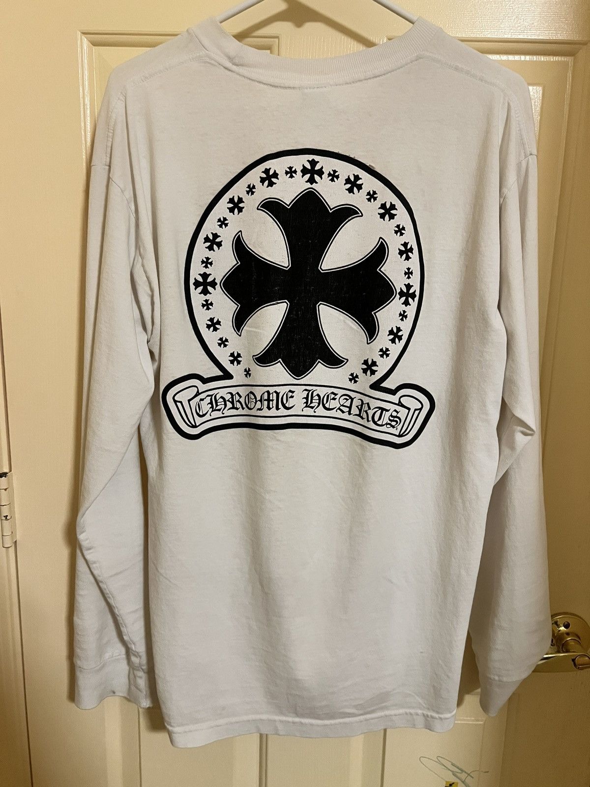 Chrome Hearts Vine Heart LS Tee at SHENGLI ROAD MARKET