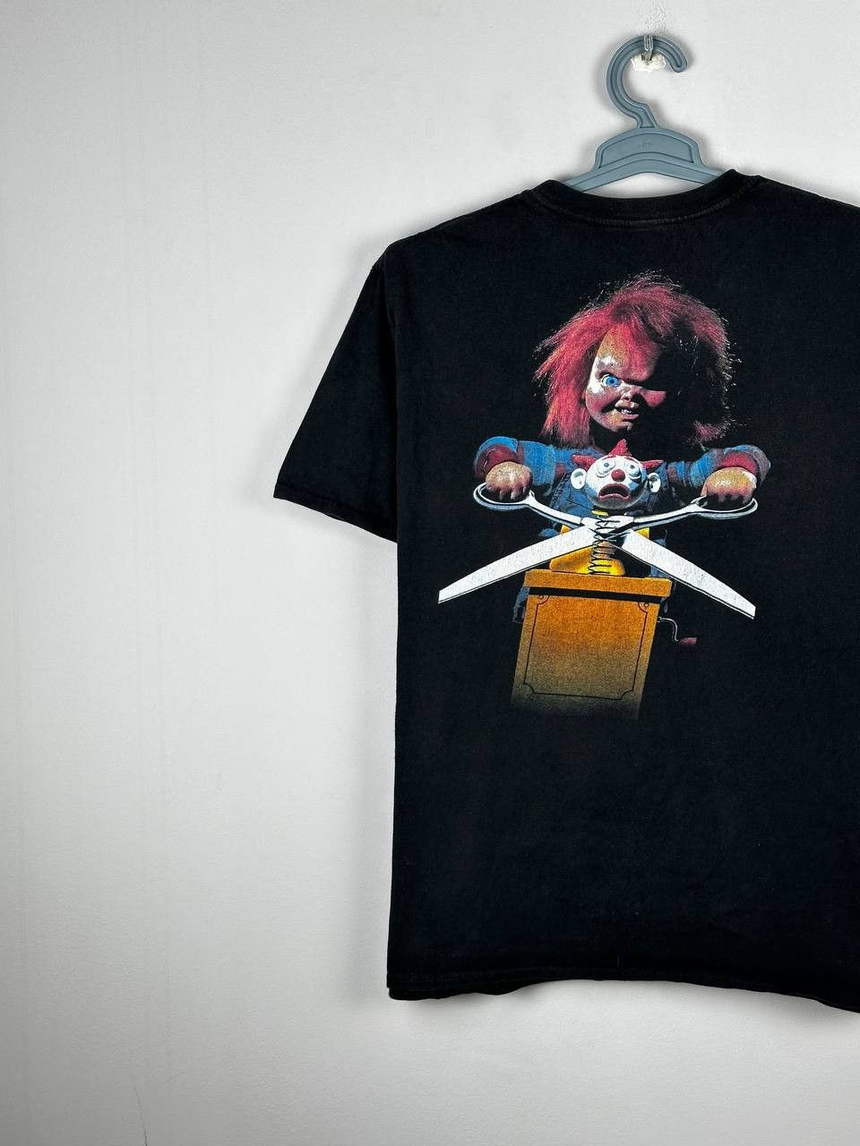 Vintage Vintage Faded Chucky Child’s Play Horror Movie Tee Size US L / EU 52-54 / 3 - 7 Thumbnail
