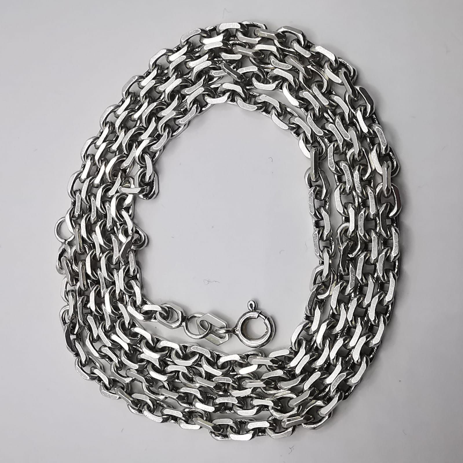 Jewelry Chain 925 Sterling Silver Signed 17,02G, Men's