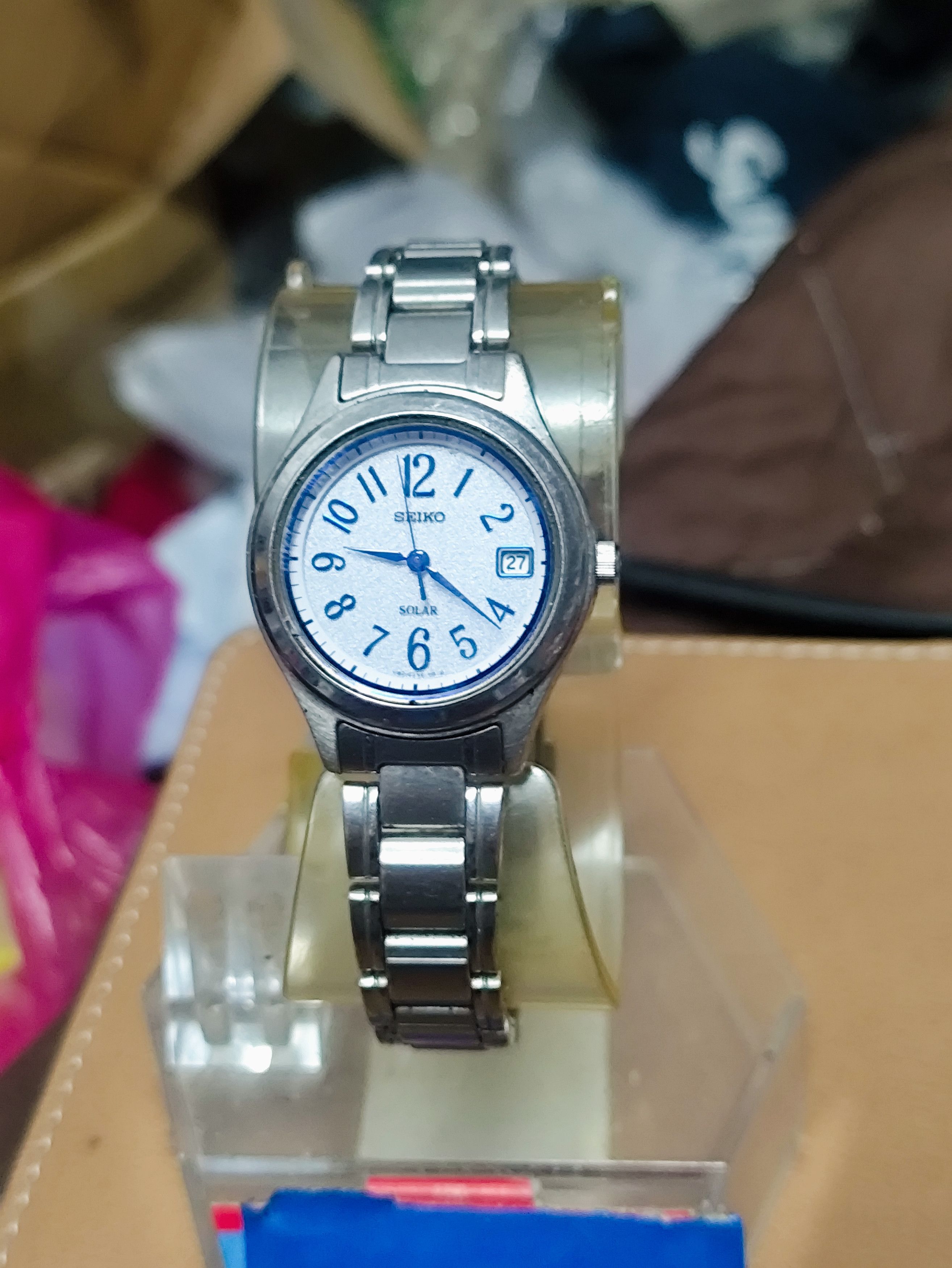 Japanese Brand × Seiko Seiko Solar Watch Good function (Need replace battery) Size ONE SIZE - 2 Thumbnail
