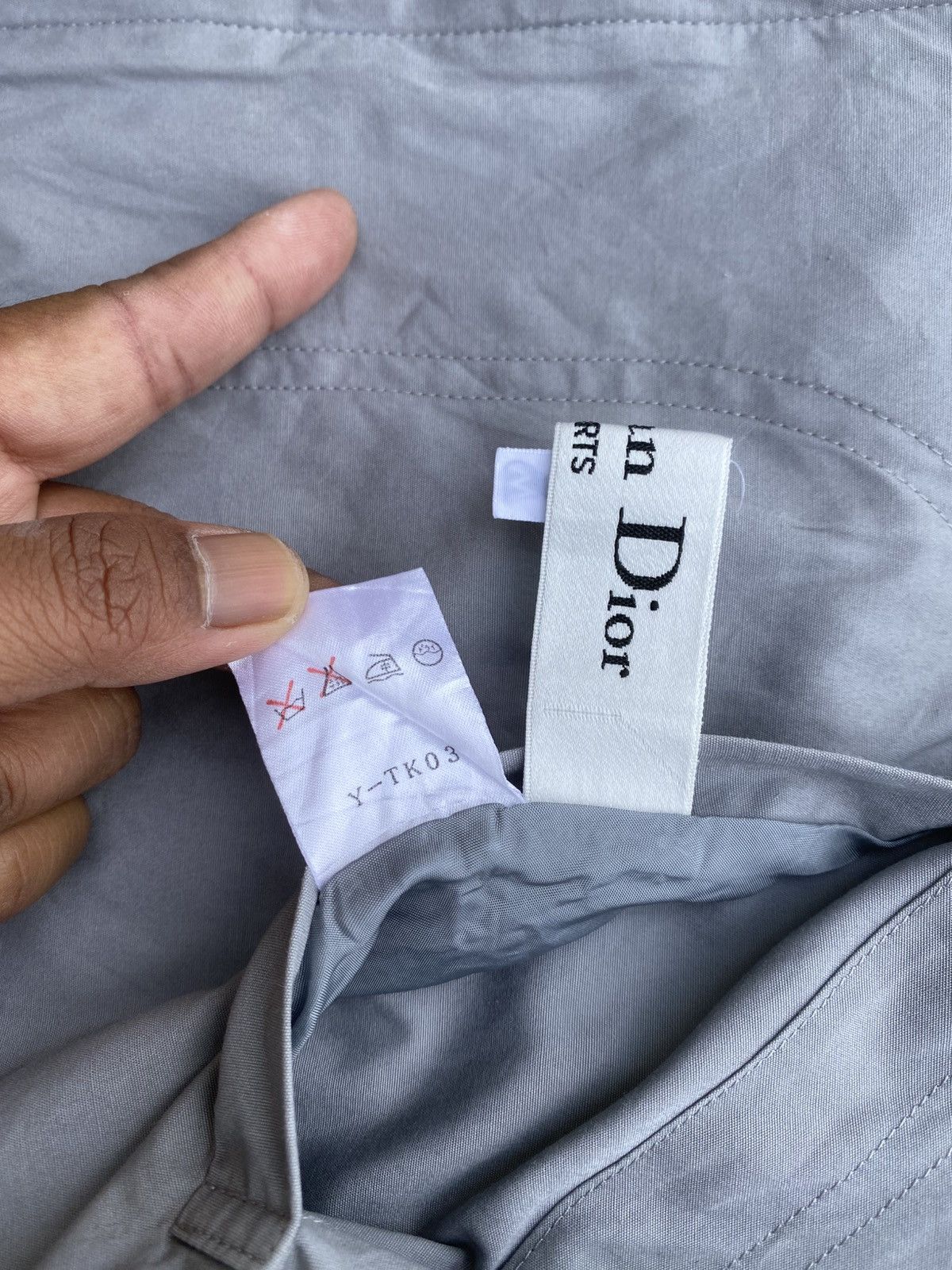 Christian Dior Monsieur Rare Vtg Christian Dior Spellout Reversible Cotton Jacket Size US M / EU 48-50 / 2 - 18 Thumbnail