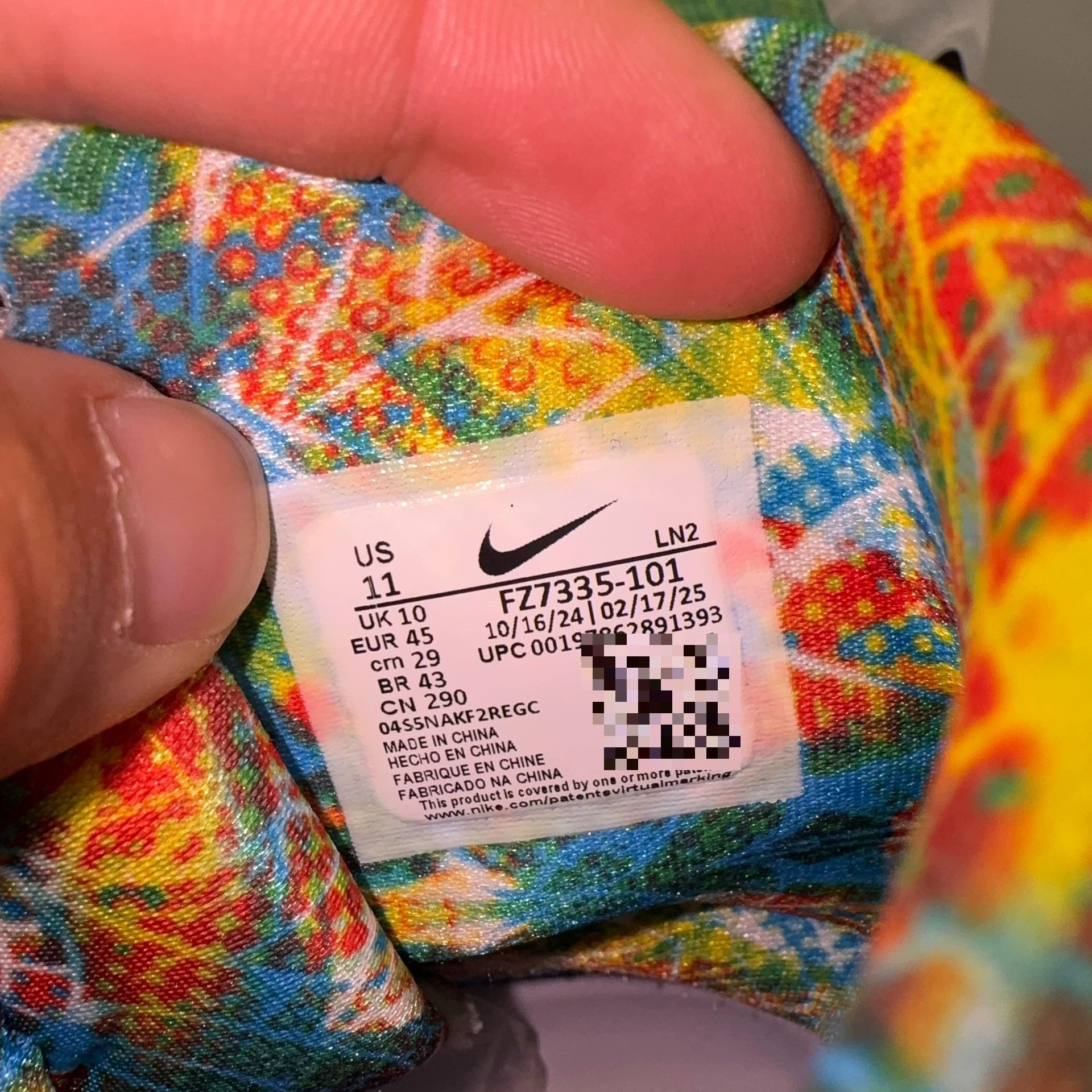Nike Nike Kobe 9 White/Orange/Green 45 Size US 12 / EU 45 - 9 Thumbnail