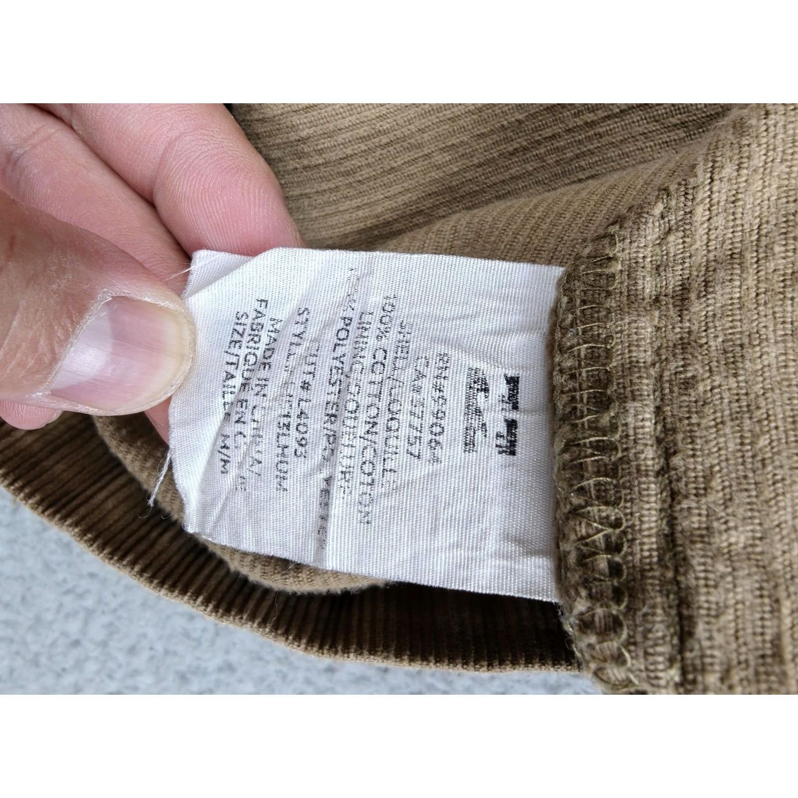 Billabong VINTAGE Billabong Jacket Mens Medium Brown Corduroy Hooded Sherpa Lined SurfPlus Shacket Size US M / EU 48-50 / 2 - 6 Thumbnail