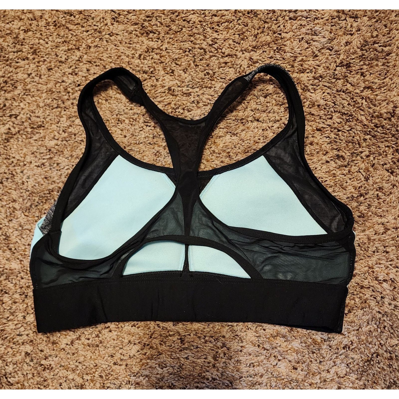 Victoria's Secret Victoria's Secret Pink Sport Bra Gray teal Racerback S 26" Size S / US 4 / IT 40 - 2 Thumbnail
