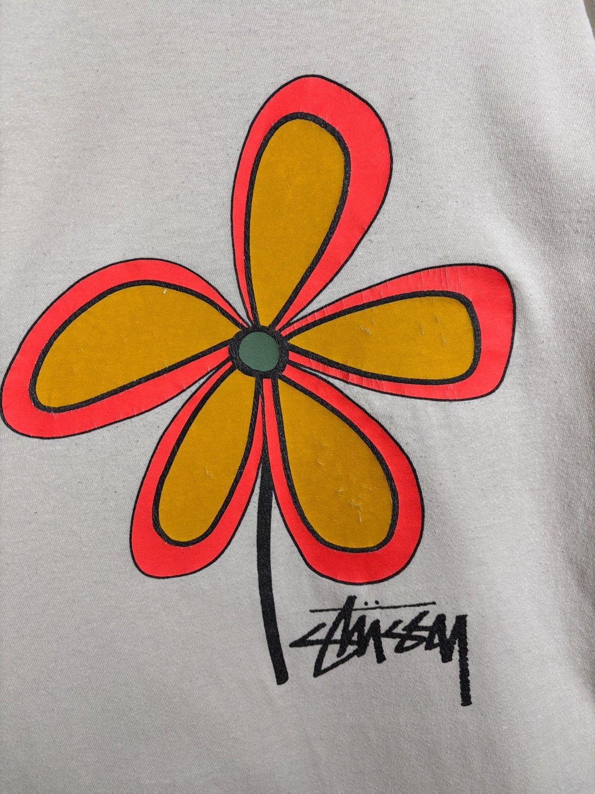 Stussy Stüssy Flower Tee T-shirt Size US M / EU 48-50 / 2 - 4 Thumbnail