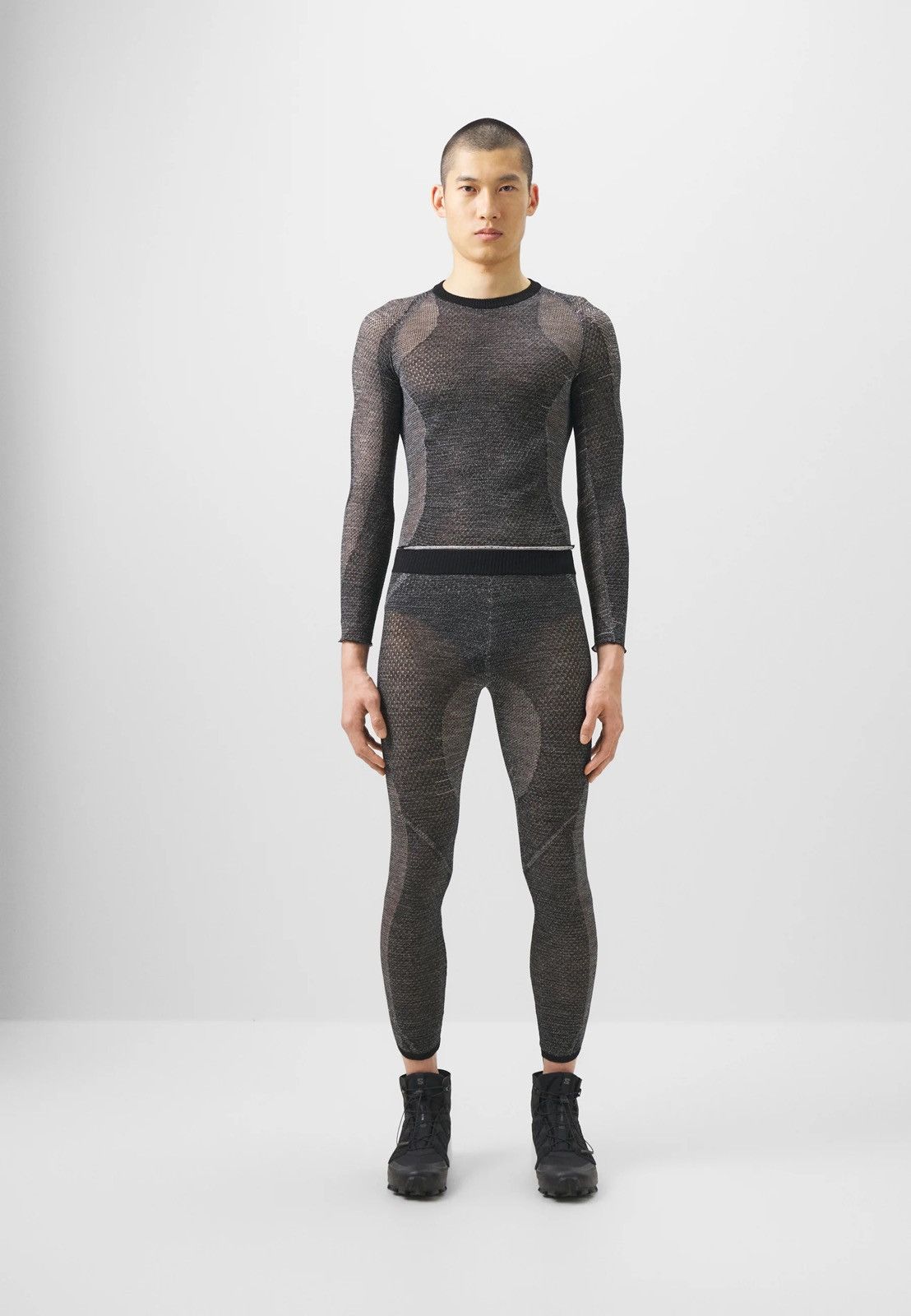 Saul Nash !DS! SS23 Saul Nash Grey Wool Training Pants Size US 34 / EU 50 - 3 Thumbnail