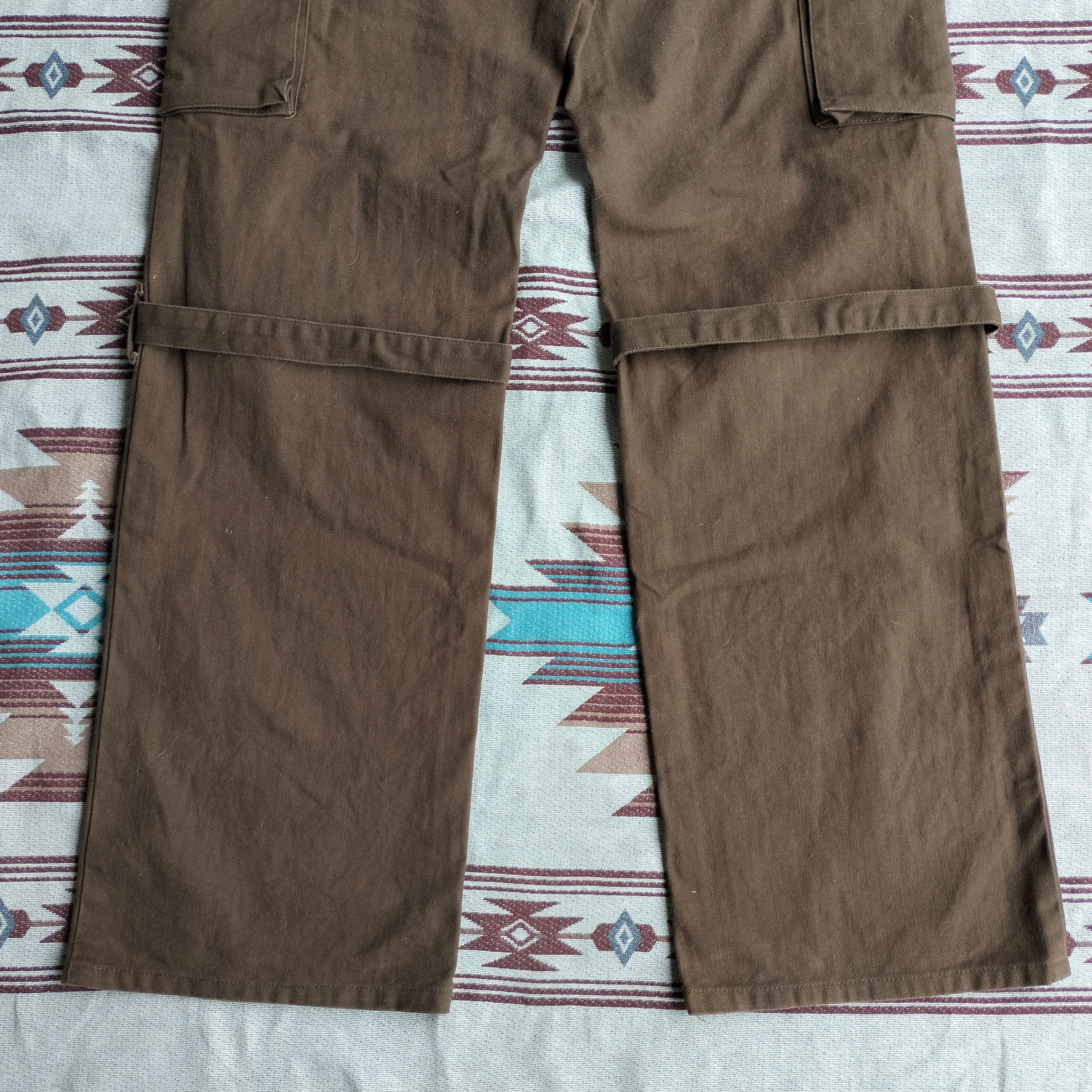 PPFM Schlussel bondage wide leg cargo pants (Realy rare) Size US 30 / EU 46 - 10 Thumbnail