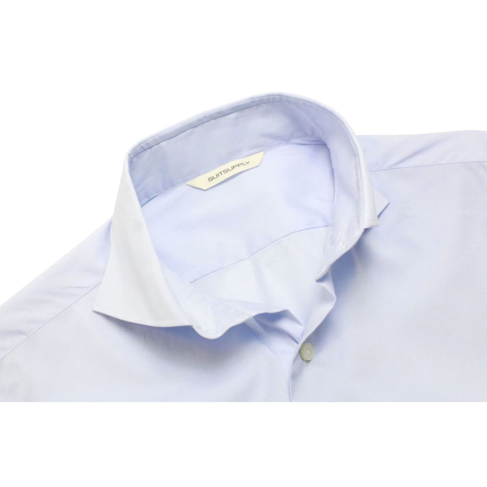 Suitsupply SUITSUPPLY Shirt Slim Fit LARGE Button Placket Men's Size US L / EU 52-54 / 3 - 4 Thumbnail
