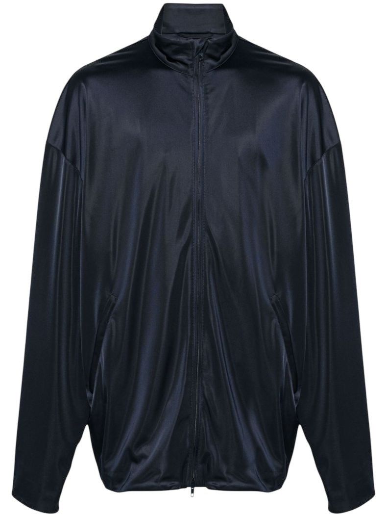 Balenciaga Sz46 Liquid Navy Minimal Tracksuit Size US S / EU 44-46 / 1 - 1 Thumbnail