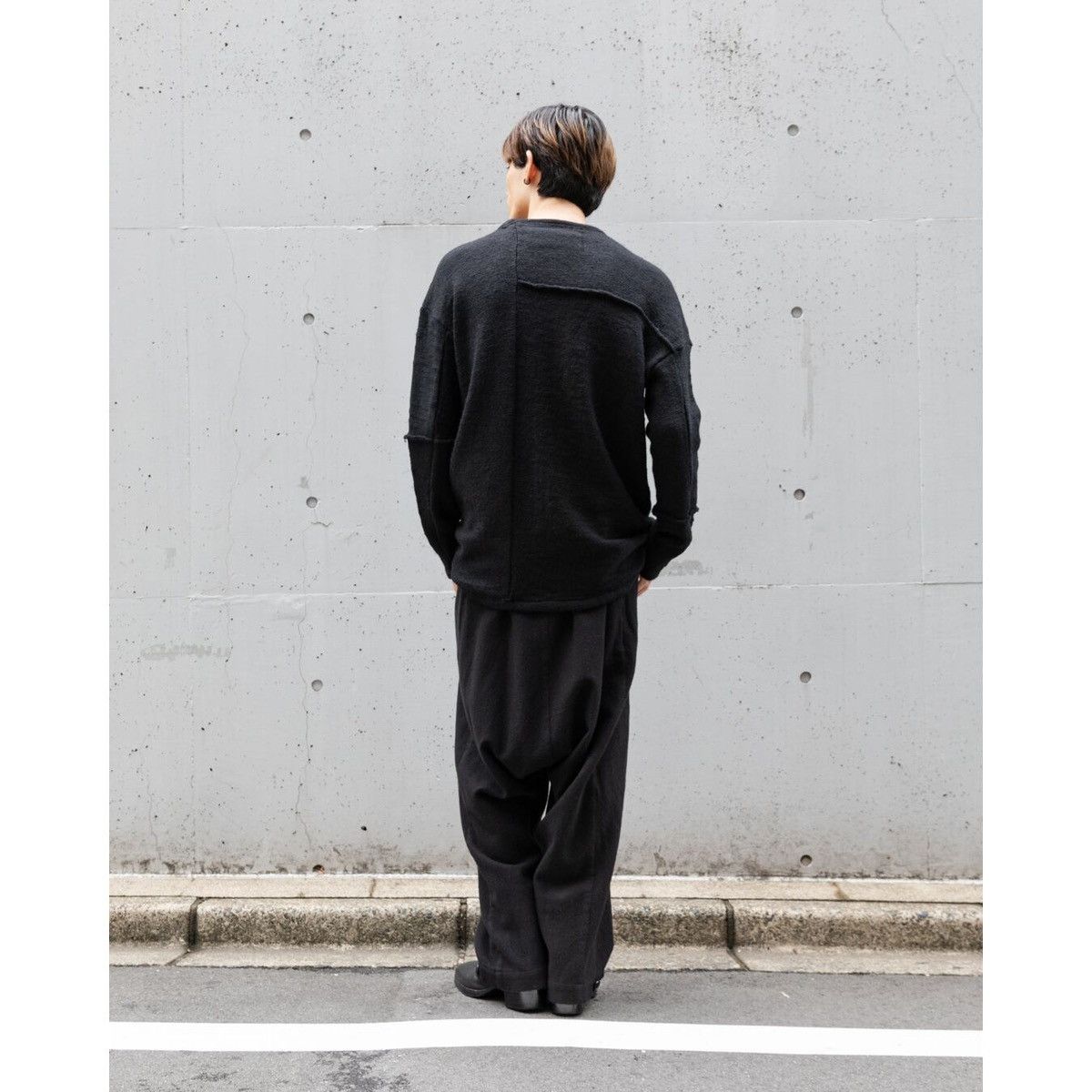 Archivio J.M. Ribot Klasica Sabron Patch Worked Loose Cardigan Wool Japan Size US M / EU 48-50 / 2 - 11 Thumbnail