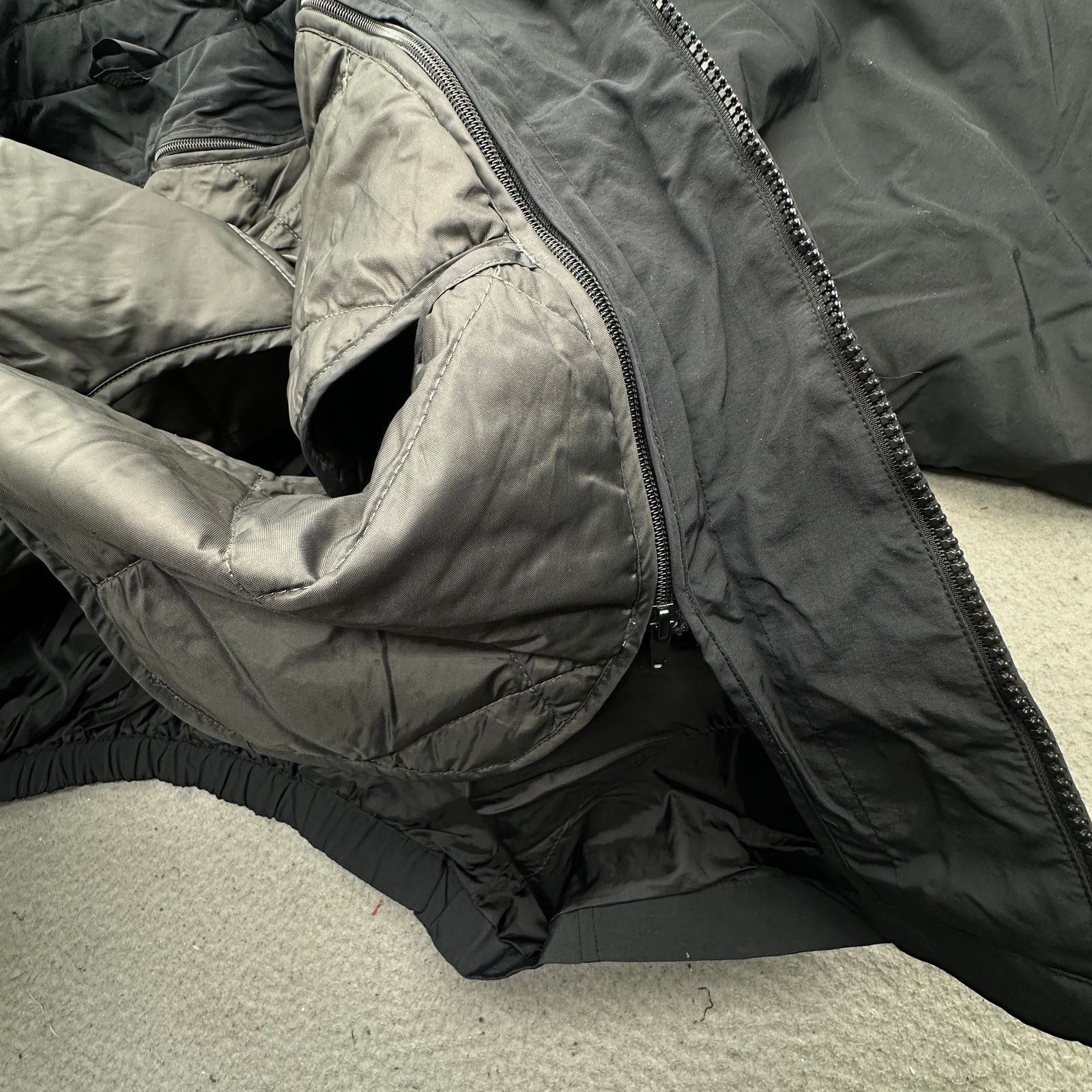 Other Blauer Tactical Nylon Bomber Jacket Medium Black Zip Liner Size US L / EU 52-54 / 3 - 7 Thumbnail