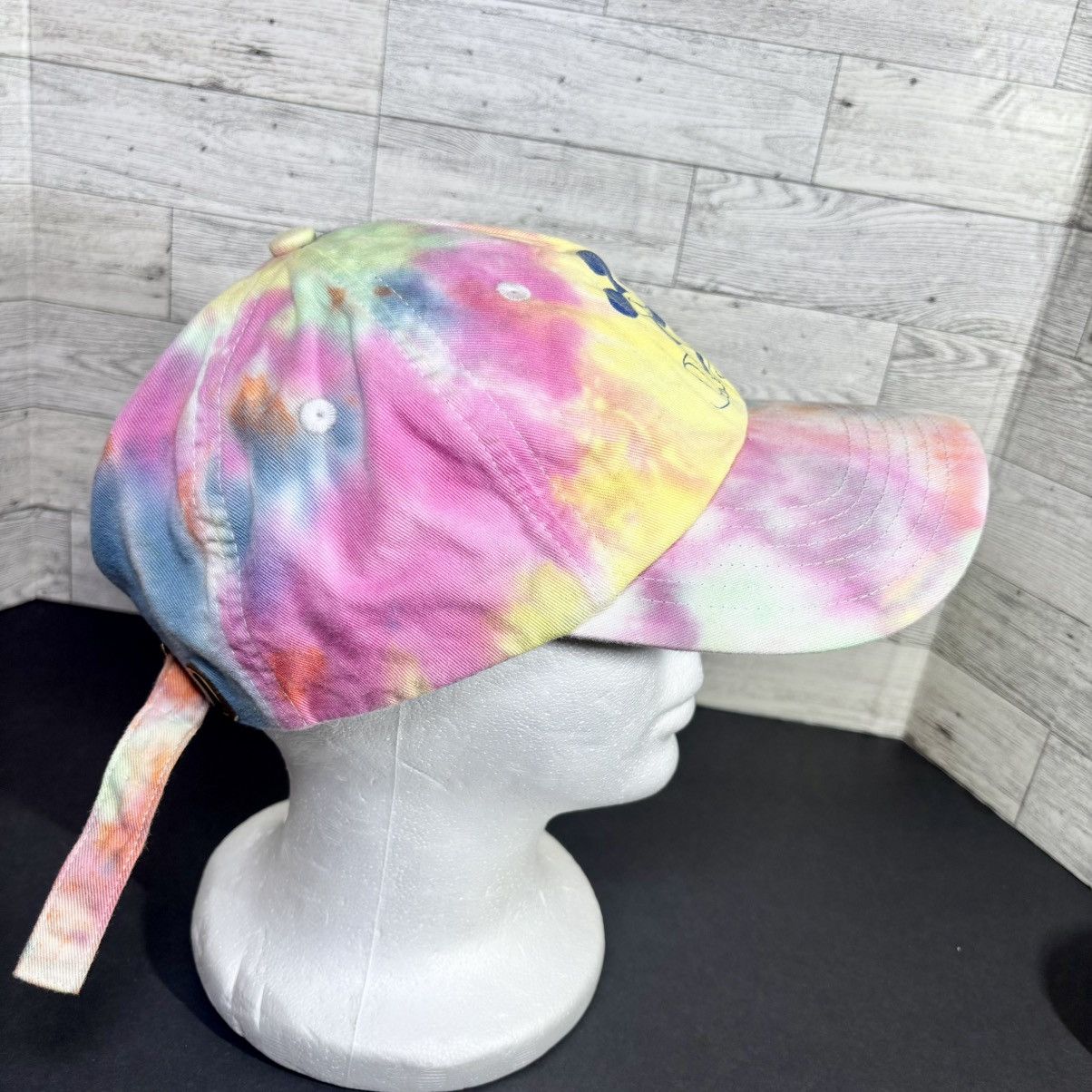 Disney Disney Parks Mickey Mouse Embroidered Pastel Tie Dye Hat Size ONE SIZE - 6 Thumbnail