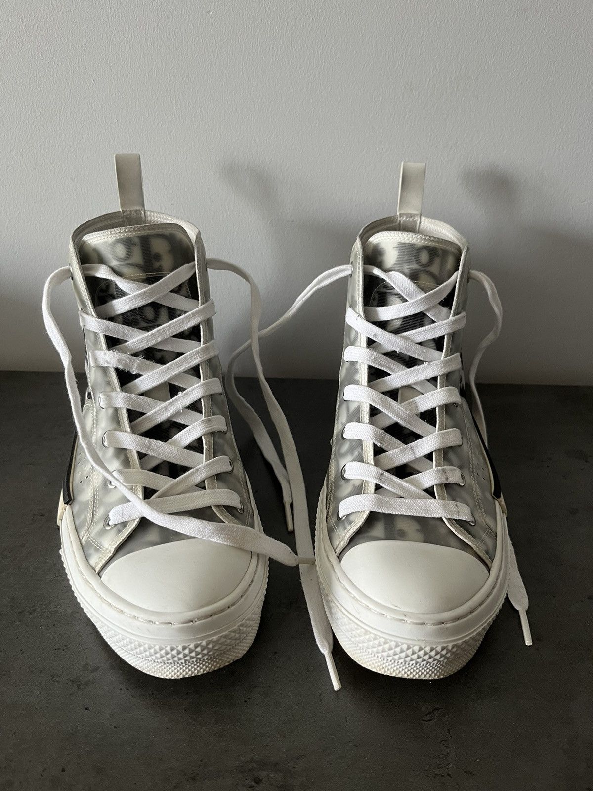 Dior Dior b23 monogram hi-top sneakers Size US 7.5 / EU 40-41 - 3 Thumbnail