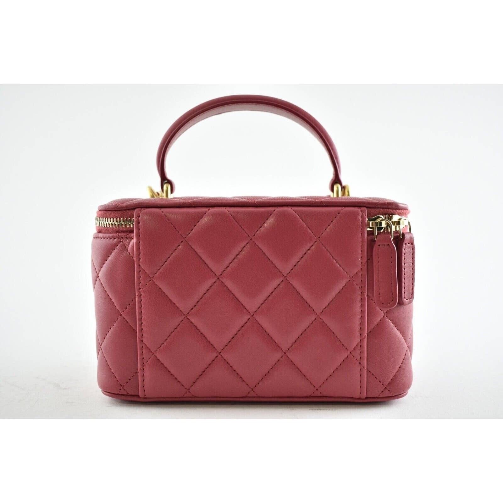 Chanel Chanel With Chain Top Handle Logo Shoulder Crossbody Bag Size ONE SIZE - 8 Thumbnail