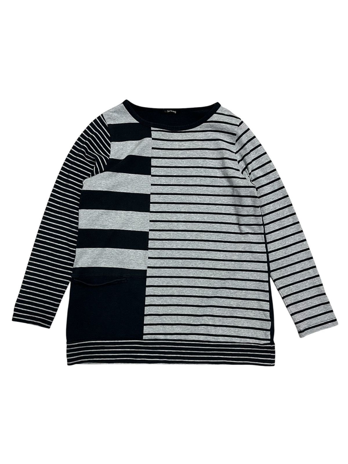 Yohji Yamamoto Y’s FOR LIVING BY YOHJI YAMAMOTO LONG SLEEVE T SHIRT CDG Size US S / EU 44-46 / 1 - 1 Thumbnail