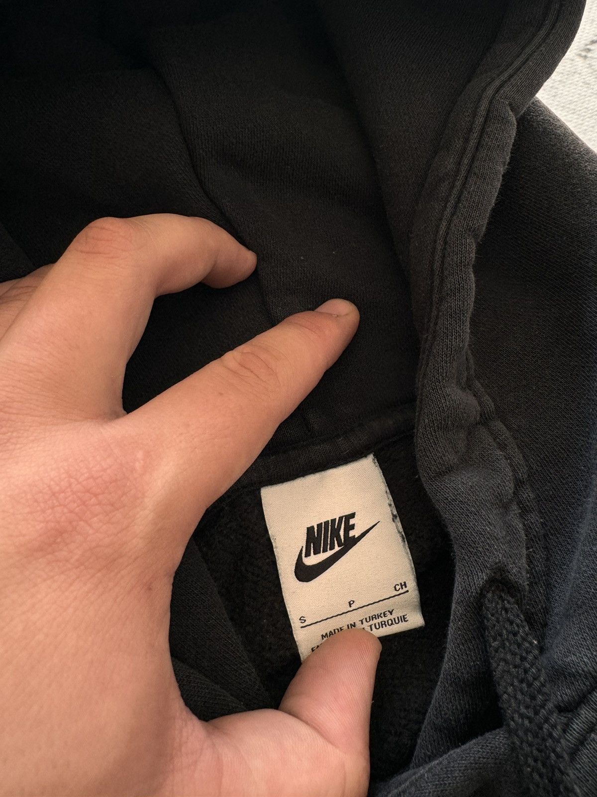 Nike × Vintage NIKE VINTAGE CENTER LOGO OVERSIZE BOXY HOODIE Size US S / EU 44-46 / 1 - 4 Thumbnail