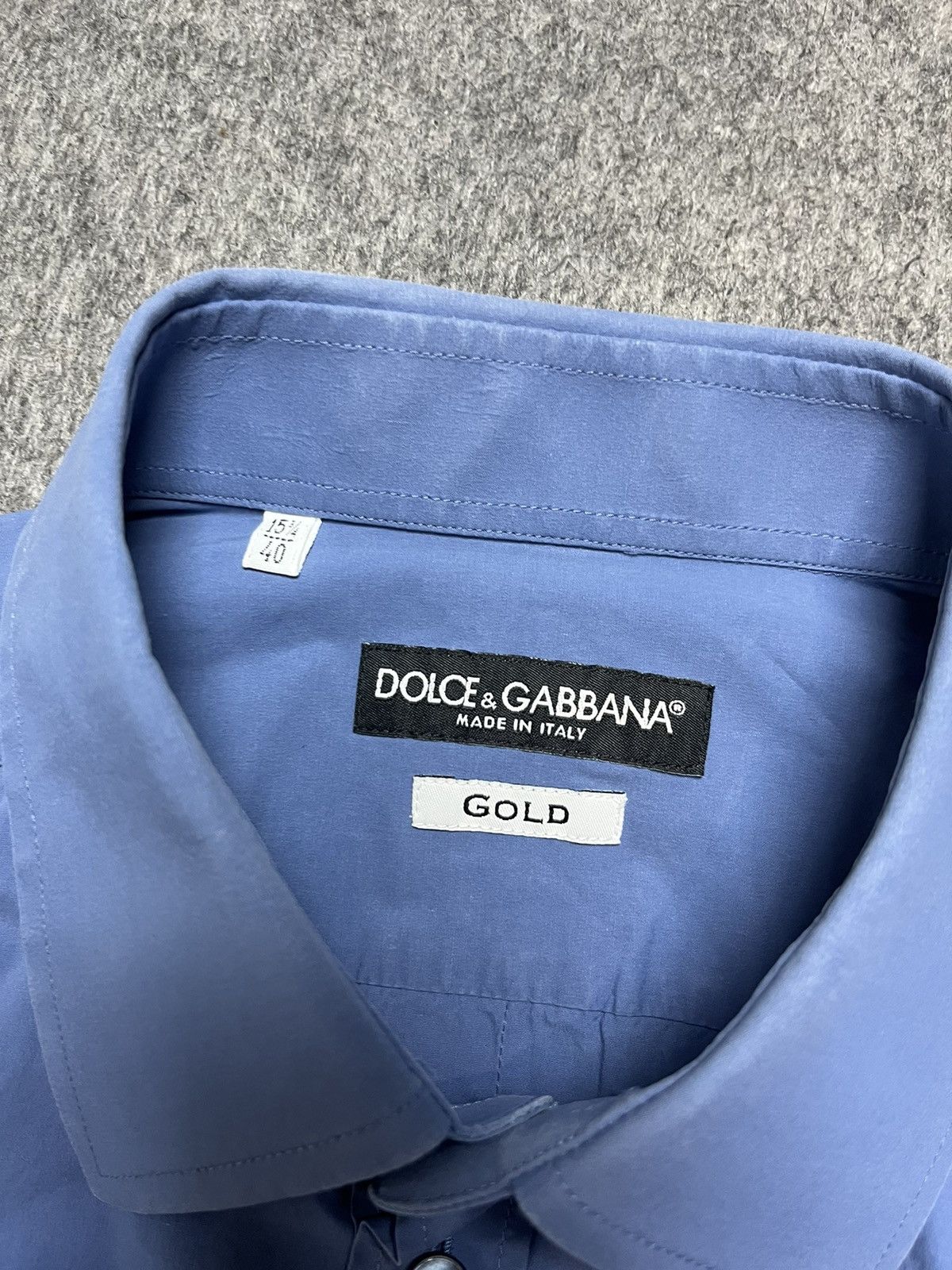Dolce & Gabbana Dolce Gabbana Gold shirt Size US S / EU 44-46 / 1 - 4 Thumbnail