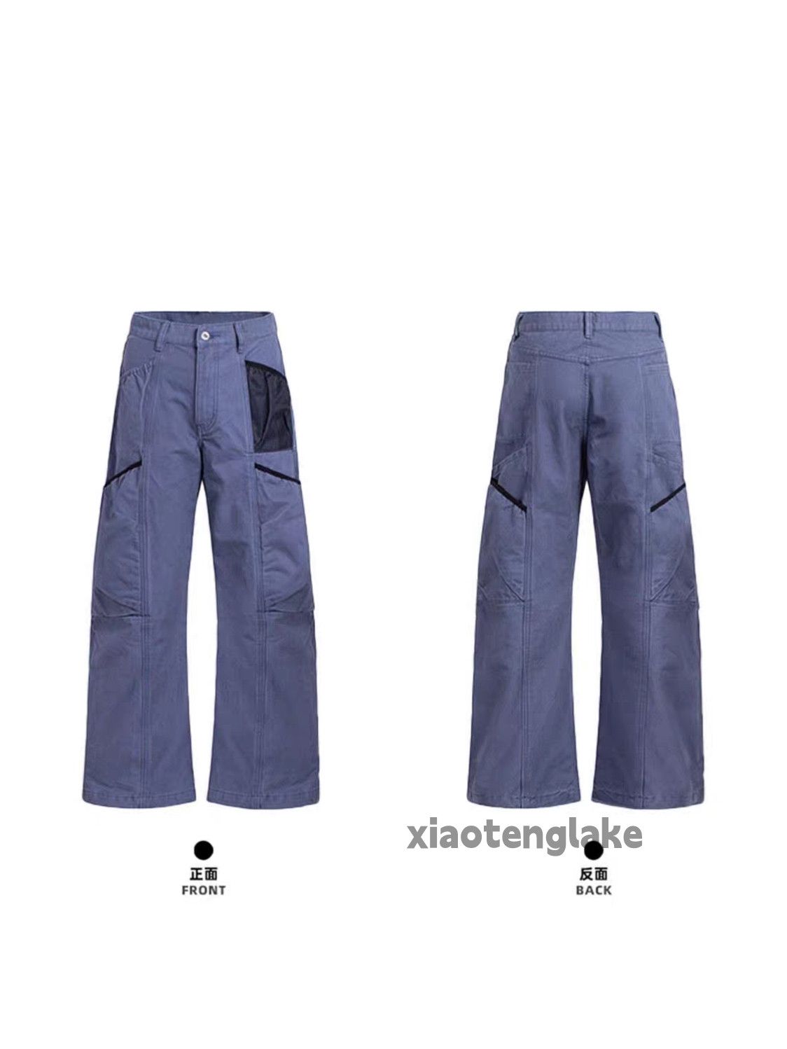 Vintage ltx vintage loose baggy skate hiphop flared cargo pants Size US 31 - 3 Thumbnail