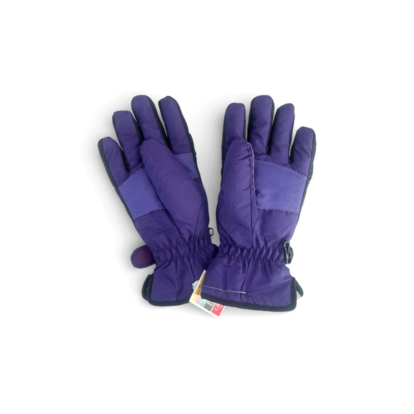 Vintage VINTAGE waterproof winter gloves Womens size S-M Deadstock NWT 90s Paris Accessories Purple & Black Nylon Waterproof Glove Womens 90s Winter Size ONE SIZE - 8 Thumbnail