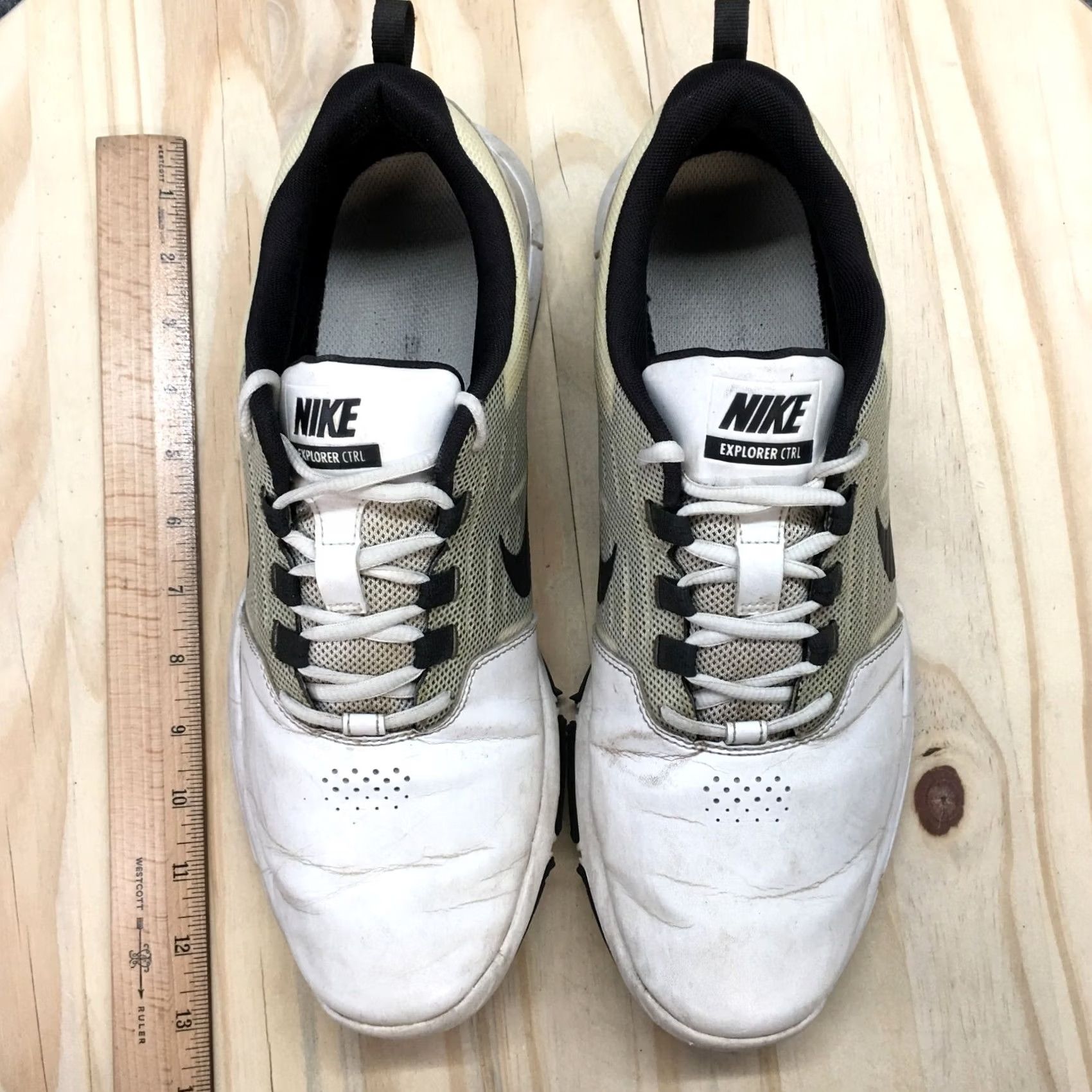 Nike Nike Explorer CTRL Sneaker Mens 11 White Golf Athletic Lace Up Casual Shoe Size US 11 / EU 44 - 7 Thumbnail