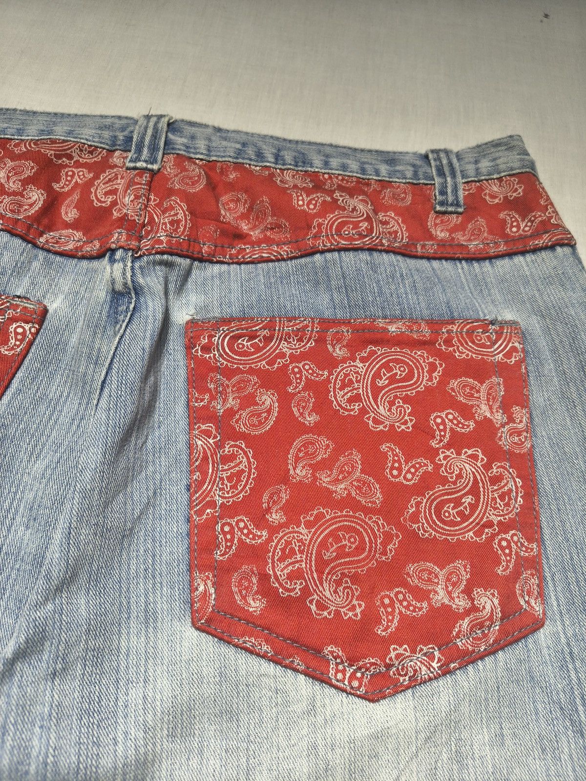 Southpole RARE TOWNZ Y2K BAGGY DENIM JEANS 🔥(011) Size US 38 / EU 54 - 7 Thumbnail