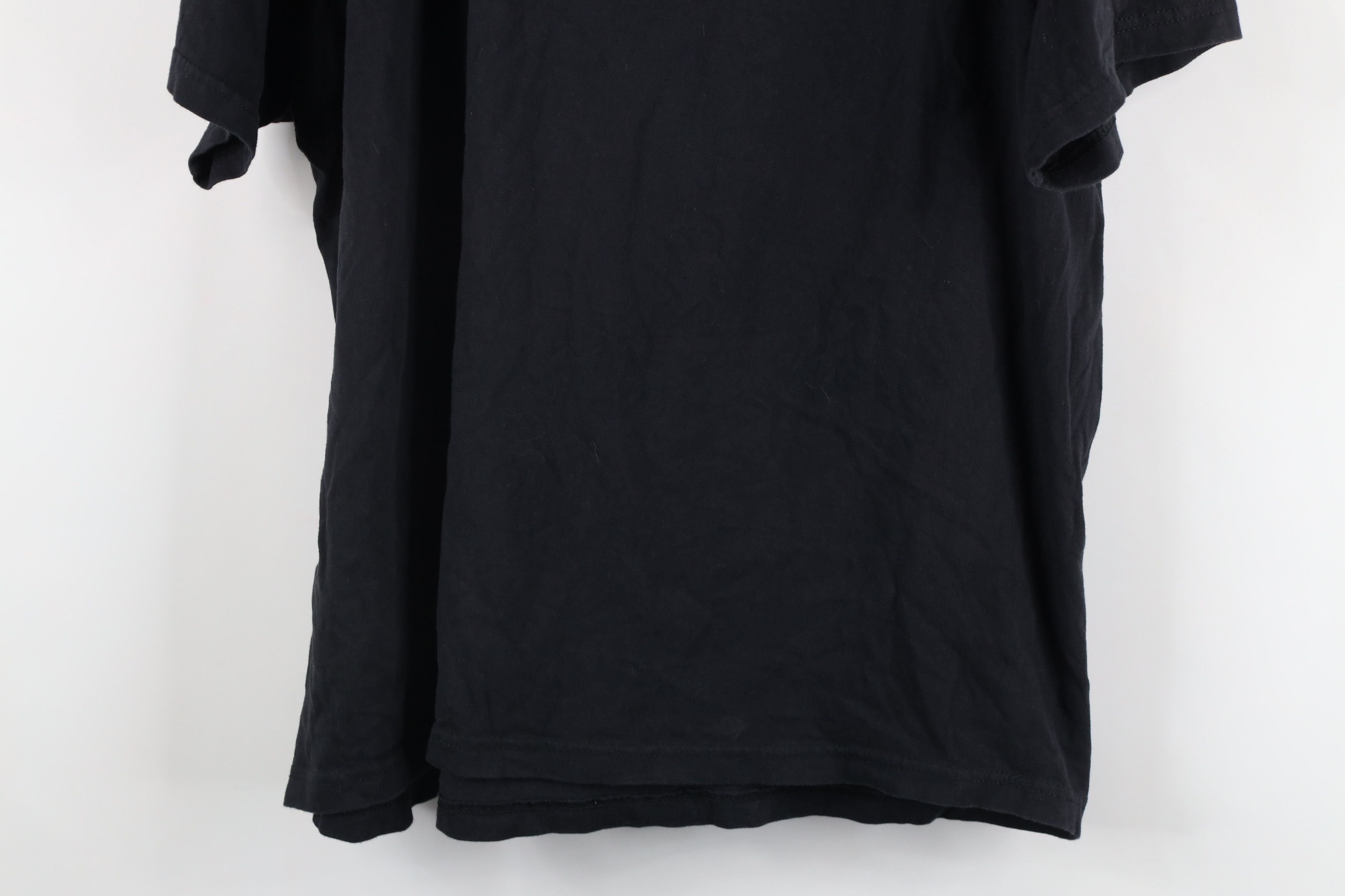 Vintage Vintage 90s Streetwear Short Sleeve T-Shirt Black Cotton Size US XL / EU 56 / 4 - 10 Thumbnail
