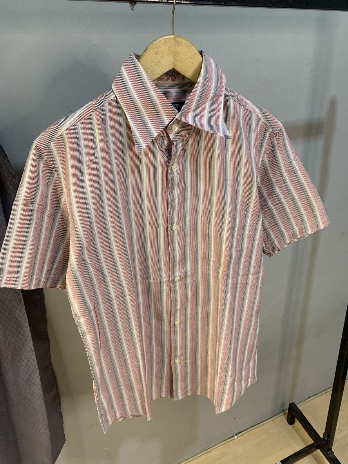 Lace-Up MART TORNADO トップス Stripe Grailed | Shirt Up Lace Mart Tornado Mart Tornado × Brand Japanese M Shirt トップス