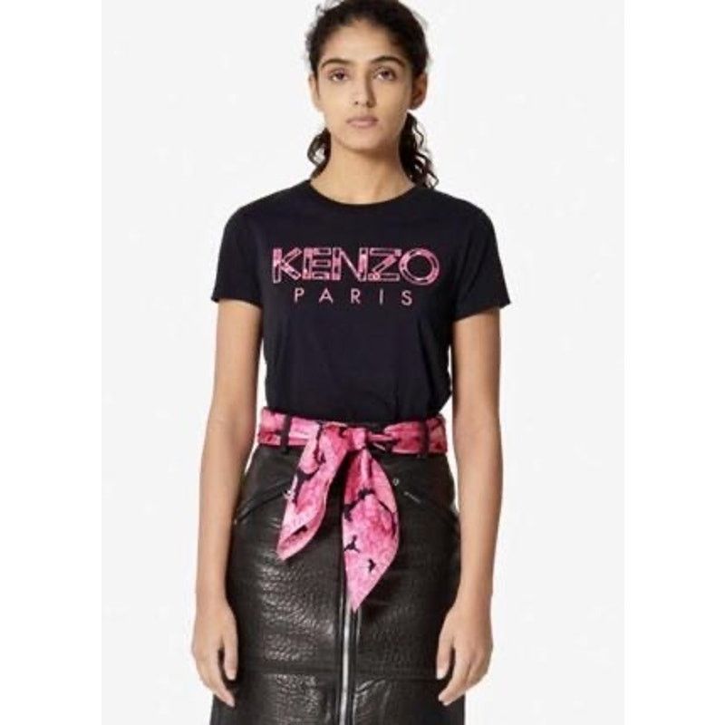 Kenzo NWOT Kenzo Pink Logo Tshirt size S $140 Size S / US 4 / IT 40 - 1 Thumbnail