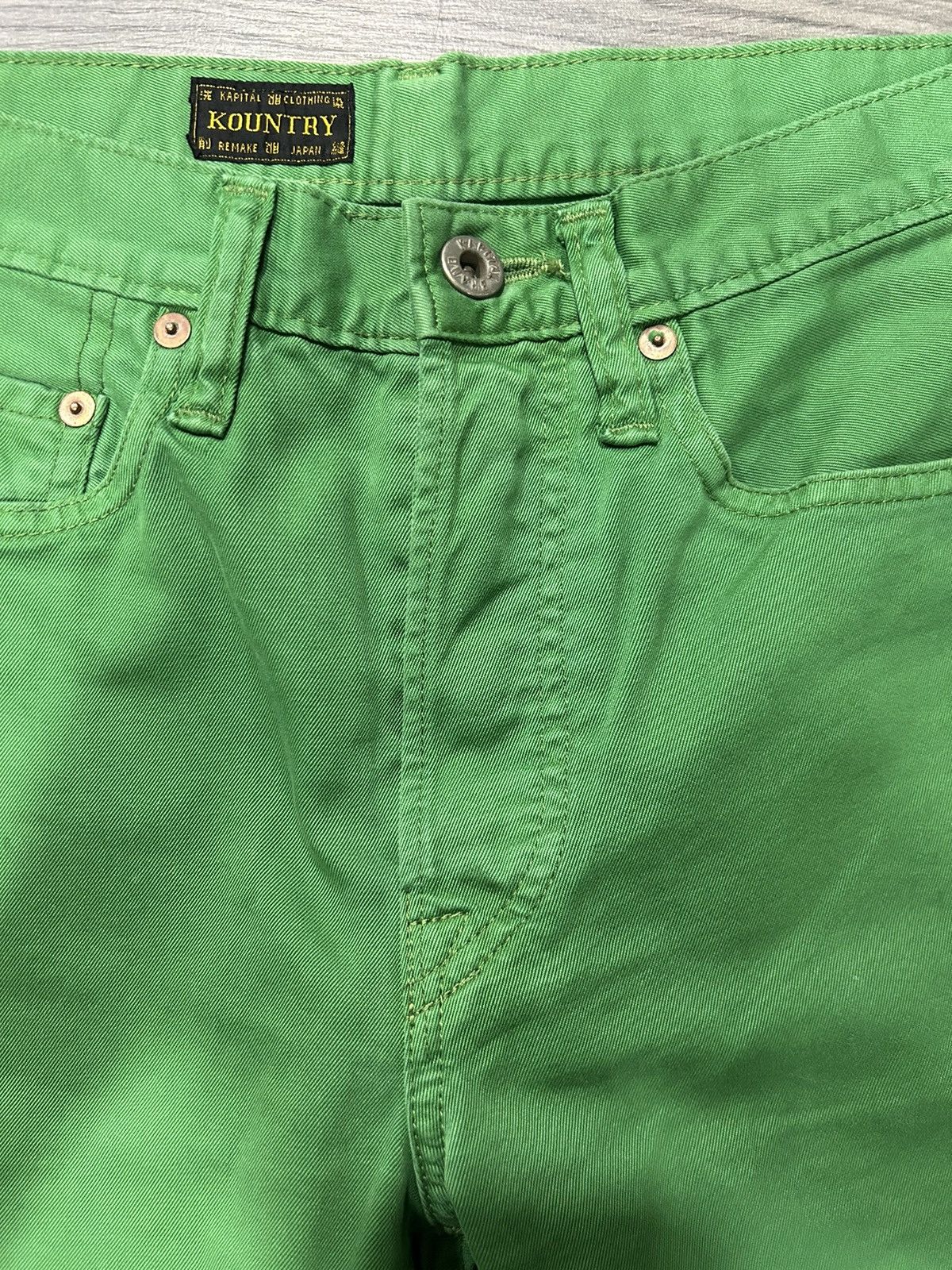 Kapital Kapital Bone Pants Green Size US 30 / EU 46 - 8 Thumbnail