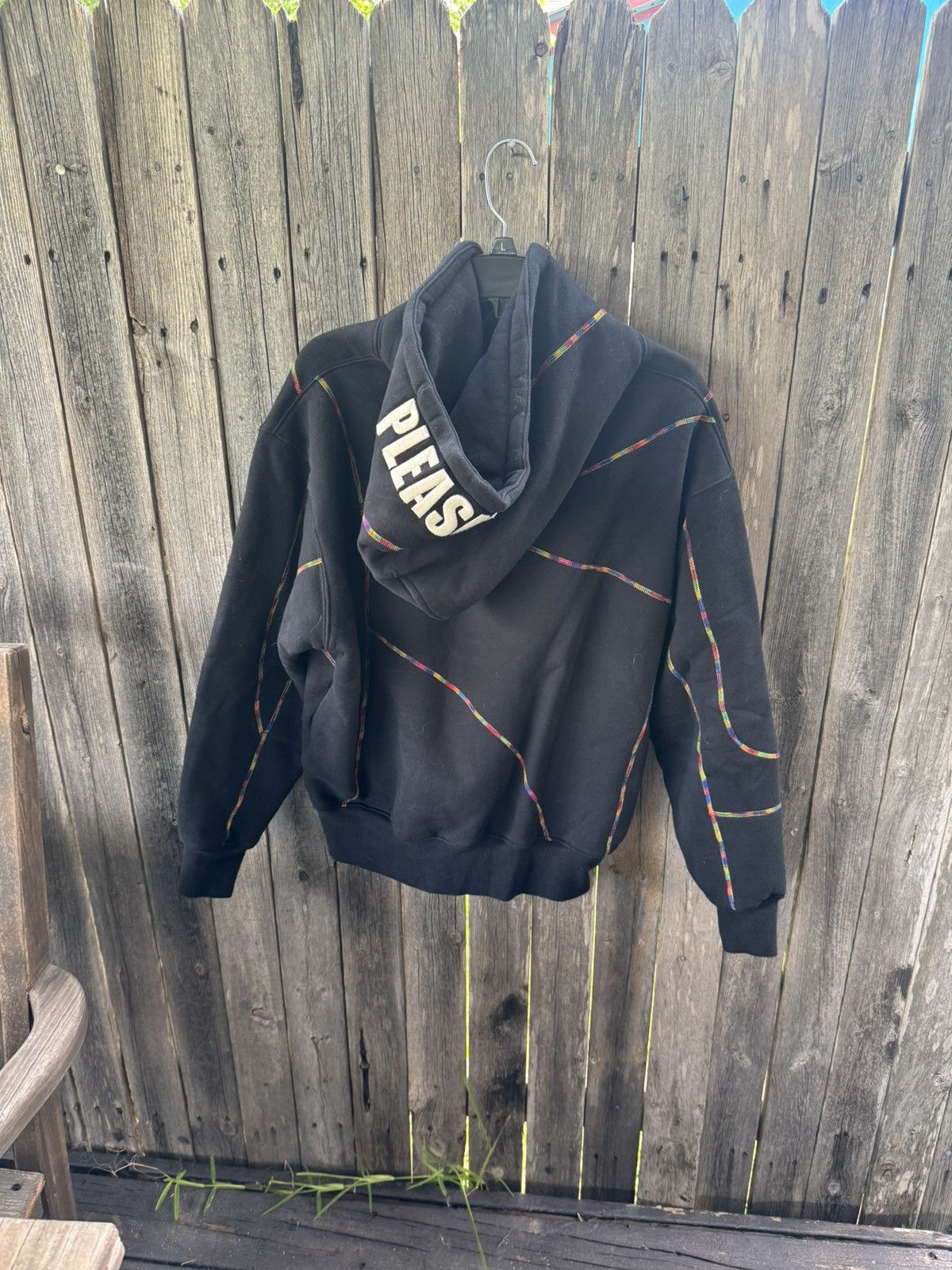 Pleasures pleasures multi color hoodie size m Size US M / EU 48-50 / 2 - 2 Thumbnail
