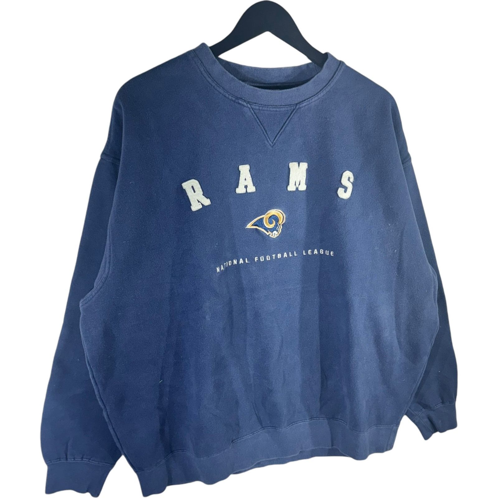 Lee Vintage St. Louis Rams Logo Crewneck Size US XL / EU 56 / 4 - 4 Thumbnail