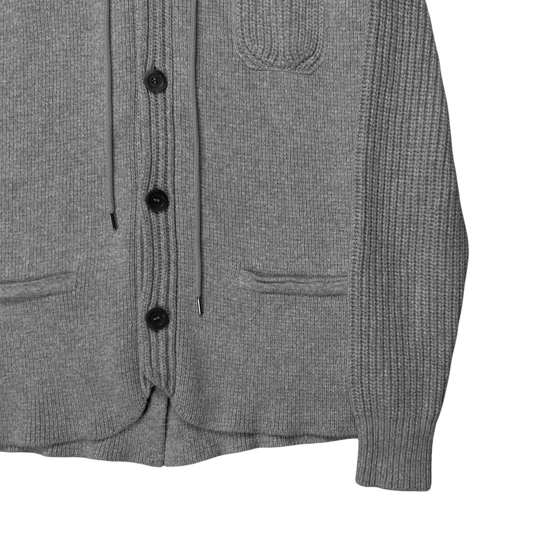 Dirk Bikkembergs Dirk Bikkembergs Hooded Knit Cardigan Size US S / EU 44-46 / 1 - 5 Thumbnail