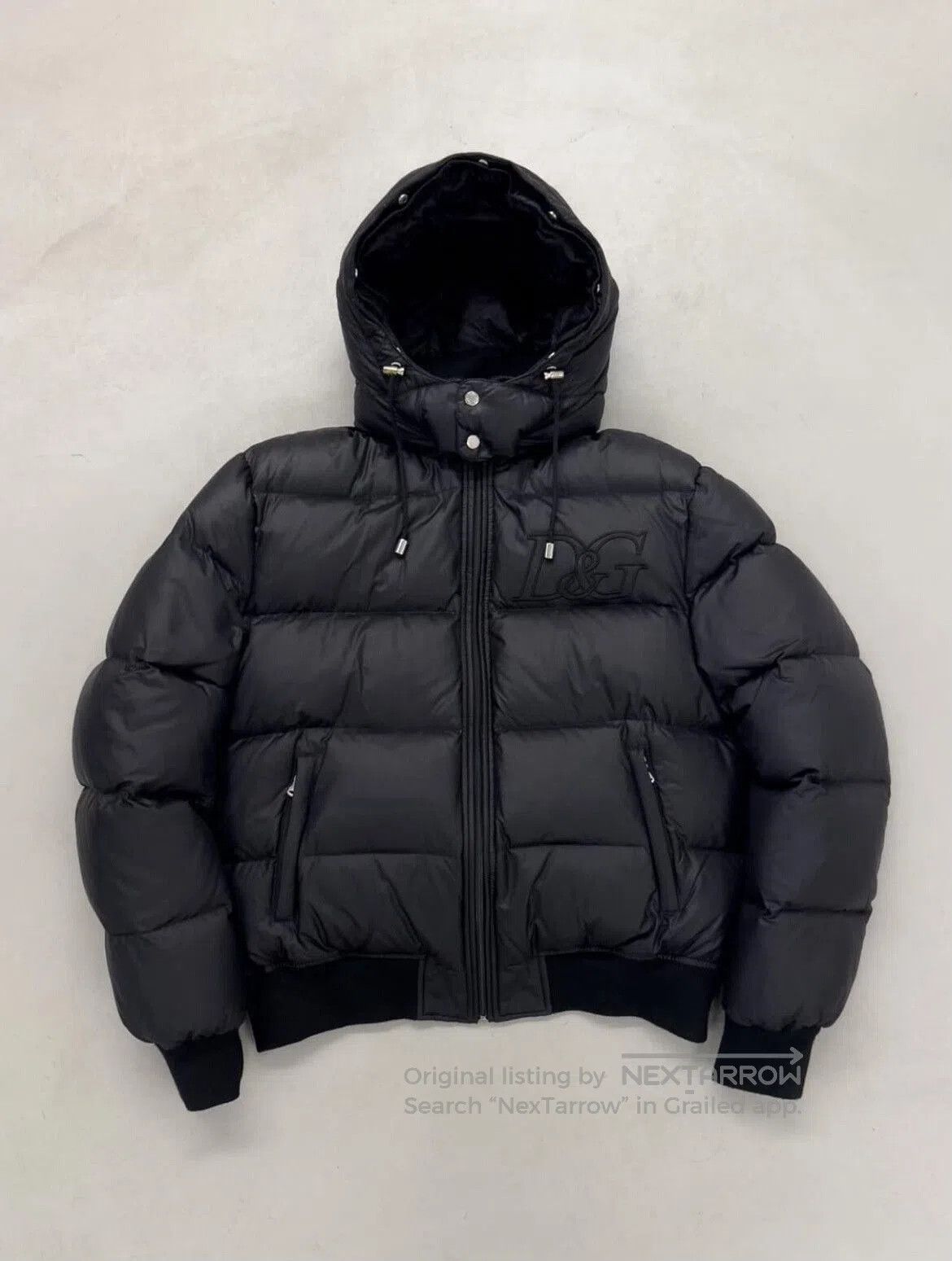 Dolce & Gabbana Dolce & Gabbana Embroidered Down Jacket. Size US L / EU 52-54 / 3 - 1 Thumbnail