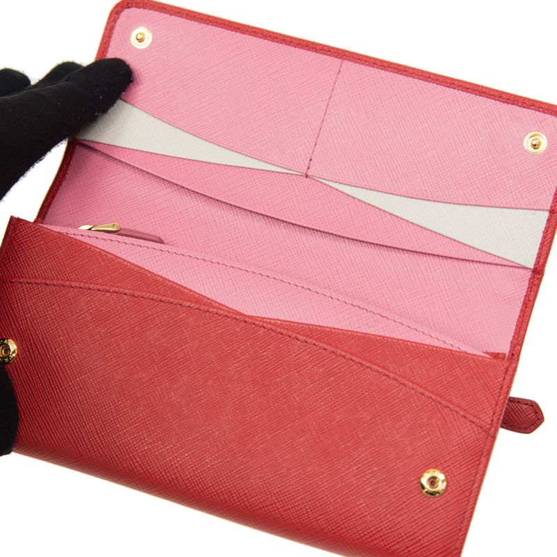 Prada o1srvl11e0724 Size: OS / Wallet in Red Size ONE SIZE - 5 Thumbnail
