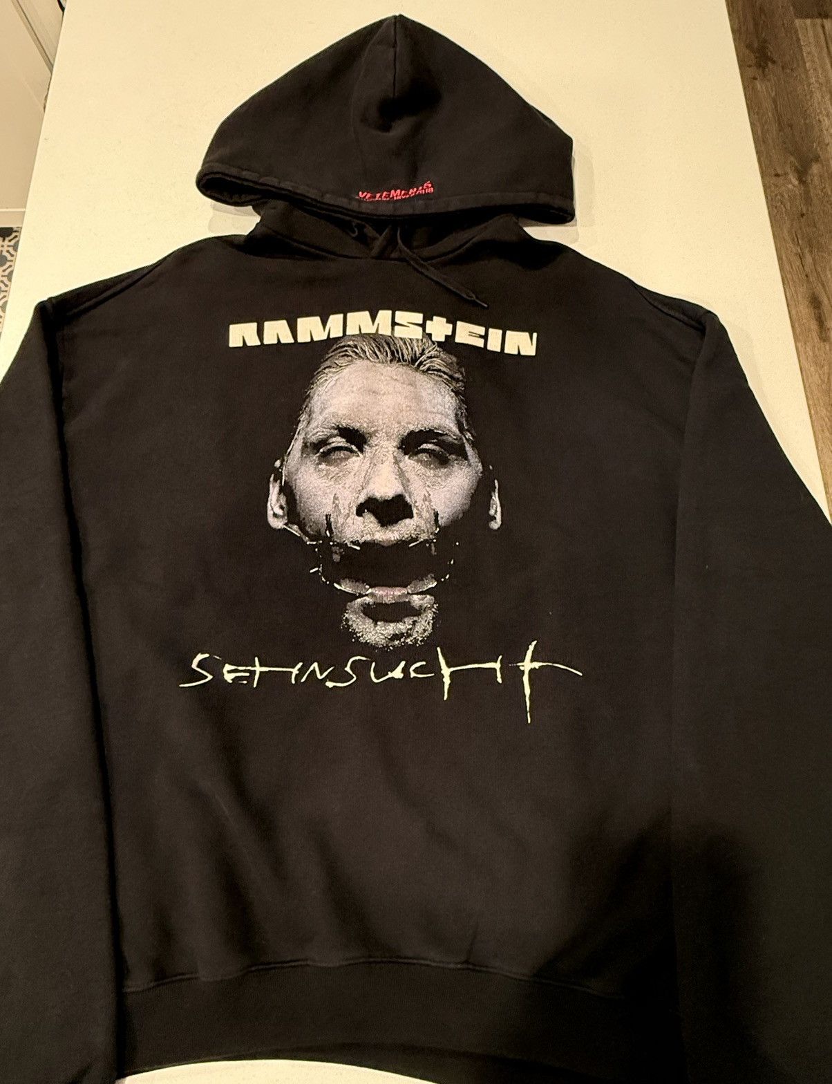 Vetements Rammstein Hoodie | Grailed