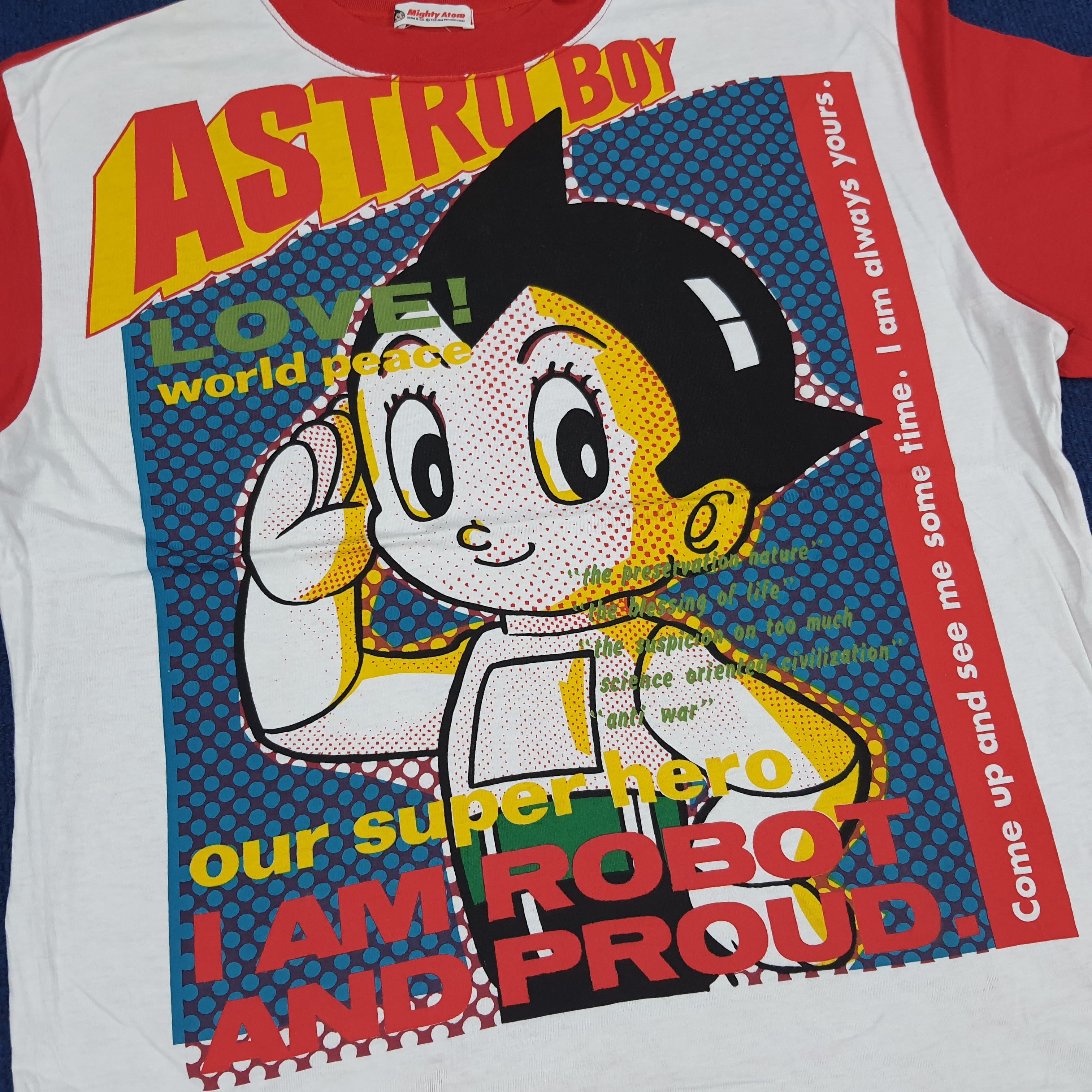 Japanese Brand × Vintage Vintage Mighty Atom Astro Boy Japanese 90s Anime Tshirt Size US L / EU 52-54 / 3 - 2 Thumbnail