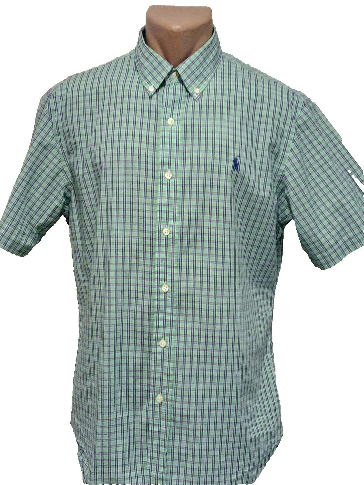Polo Ralph Lauren Polo Ralph Lauren Slim Fit Short Sleeve Shirt Size US L / EU 52-54 / 3 - 2 Thumbnail